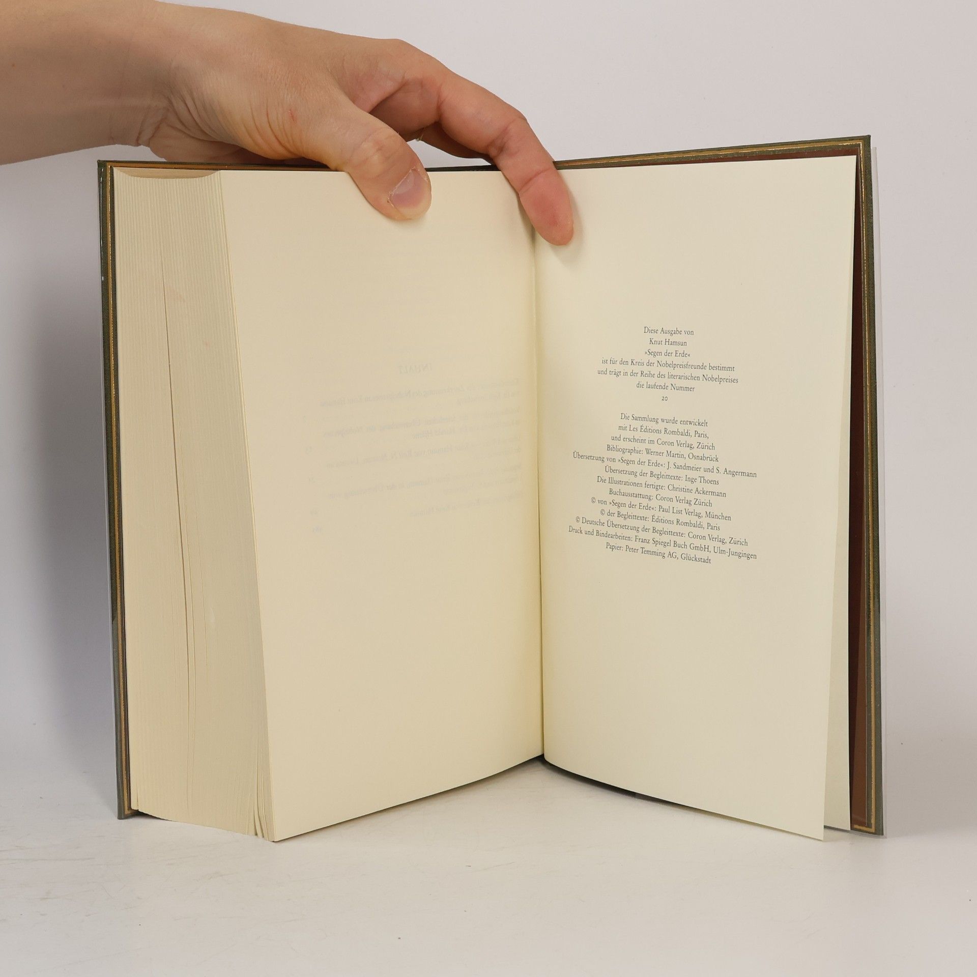 Various authors Nobel Preis 1917-1920