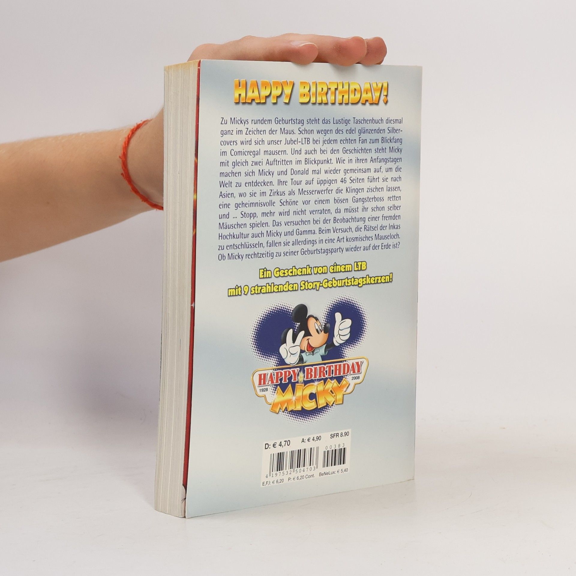 Walt Disney Lustiges Taschenbuch 383. Happy Birthday Micky. 1928-2008