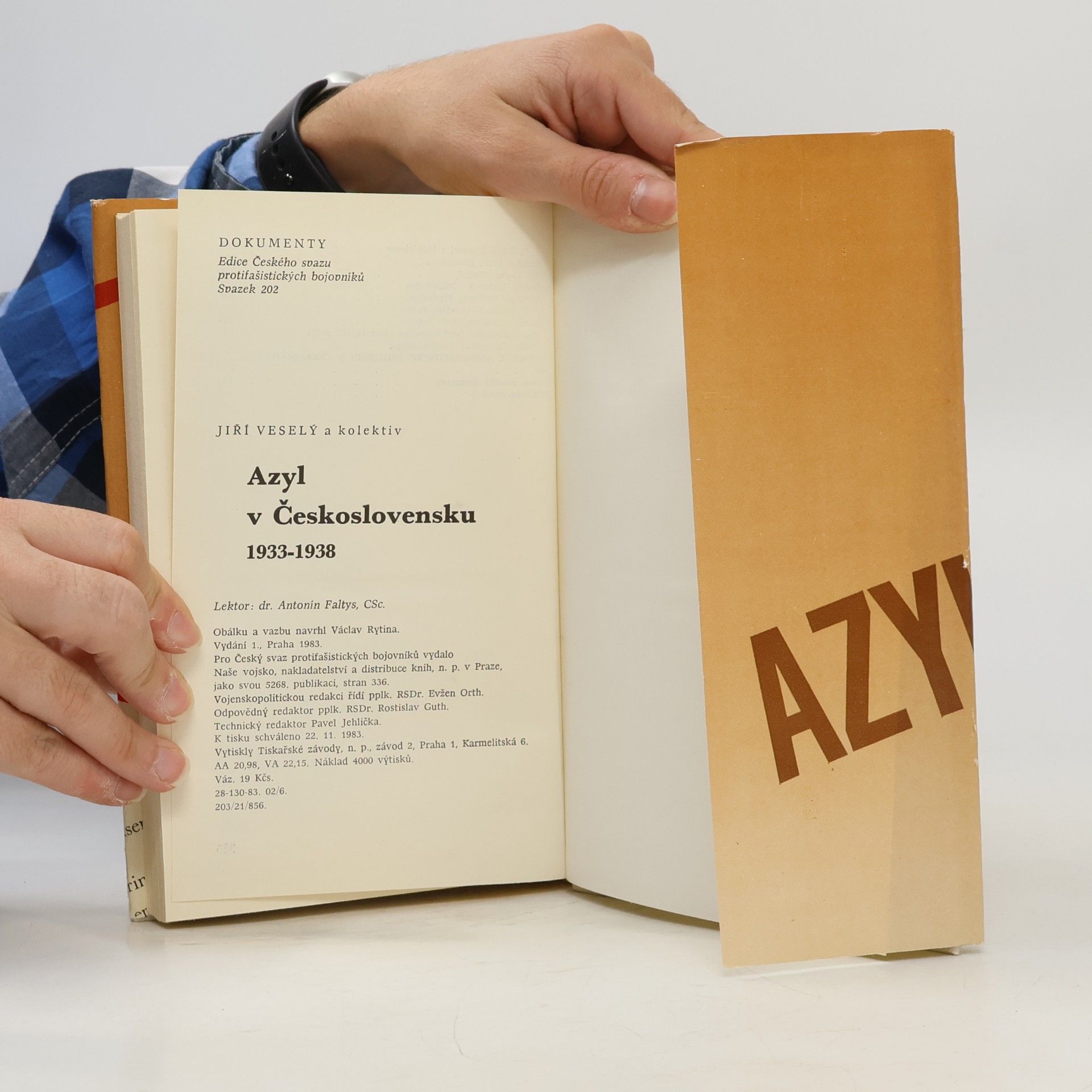 Jiří Veselý Azyl v Československu 1933-1938