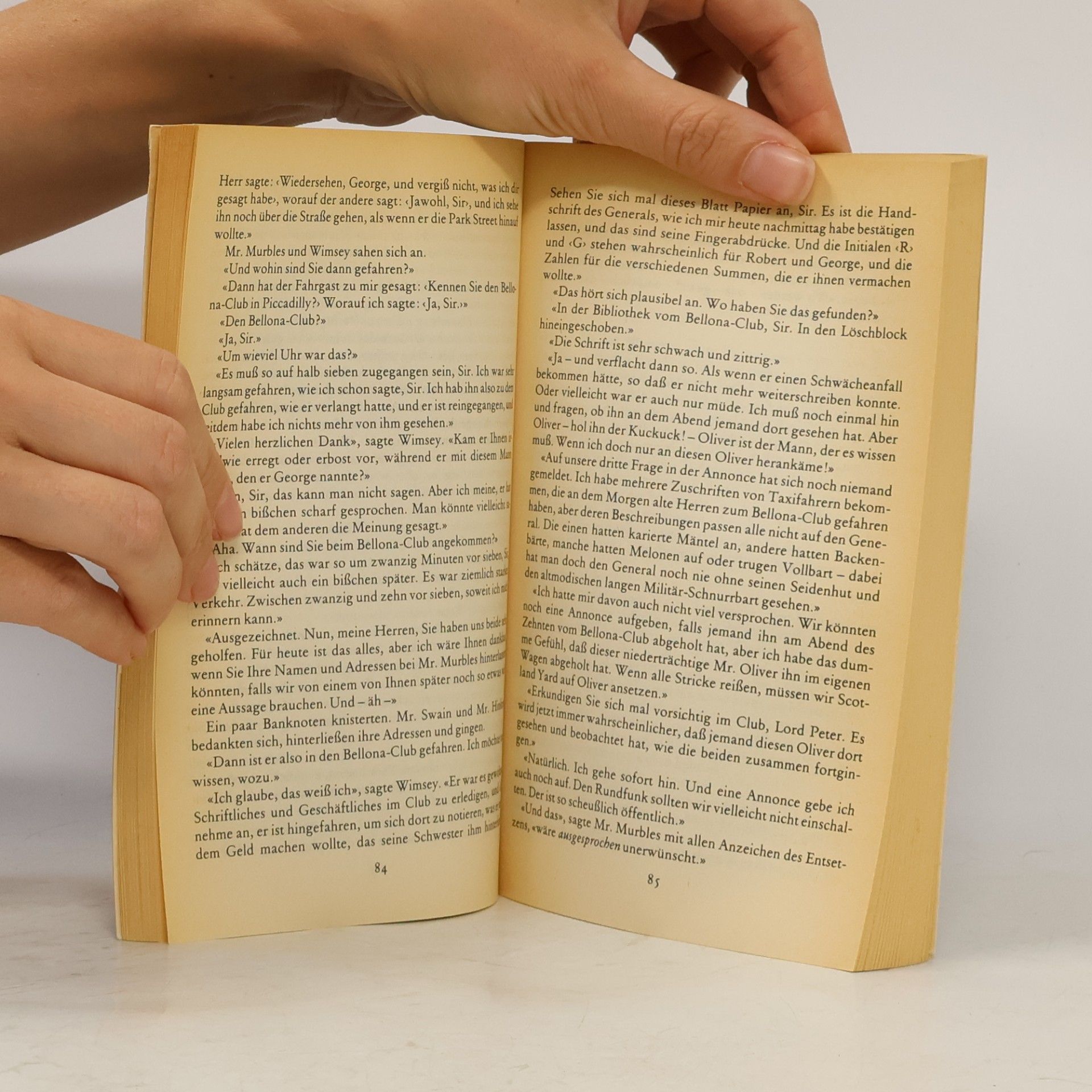 Dorothy Leigh Sayers Ärger im Bellona - Club