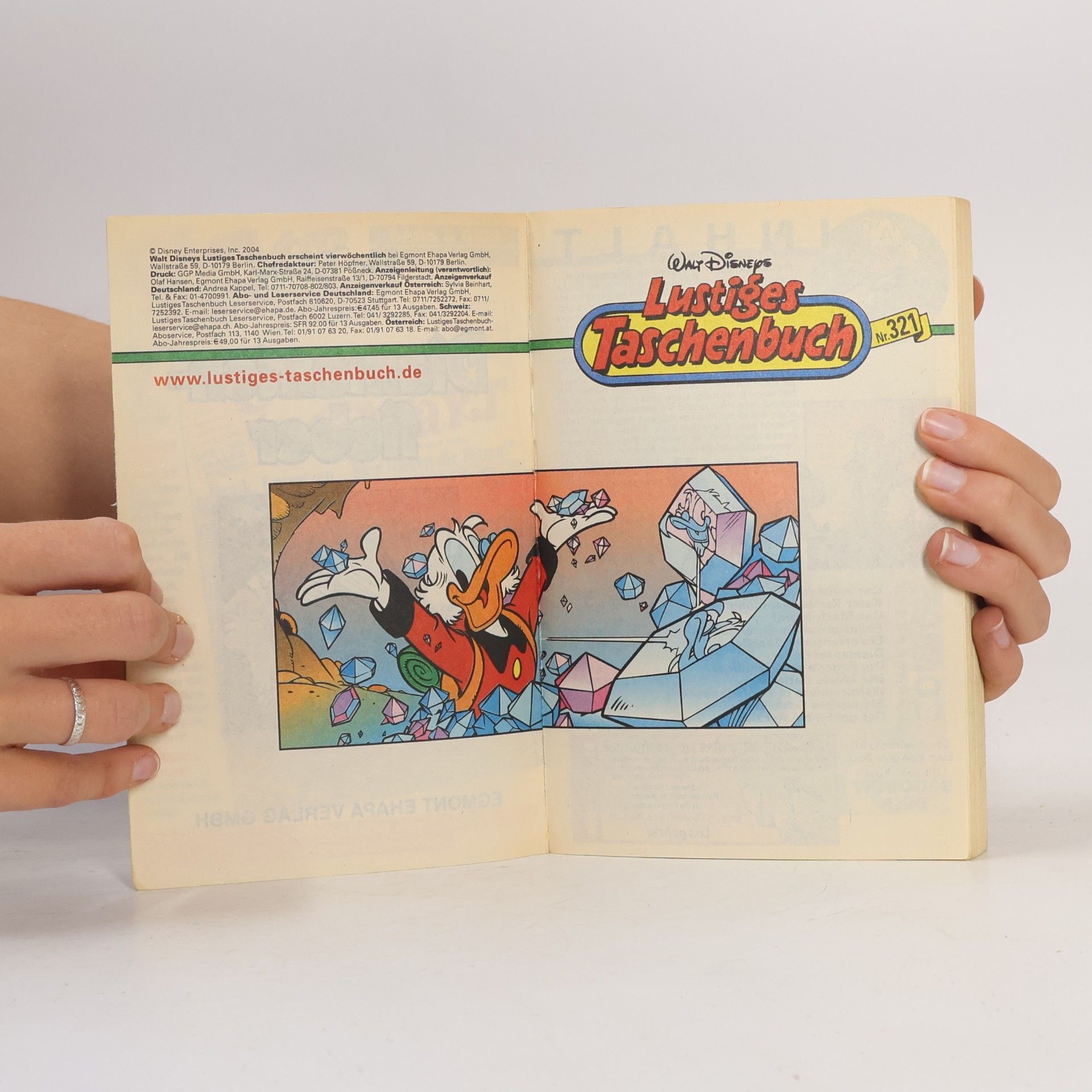 Walt Disney Lustiges Taschenbuch 321. Diamantenfieber