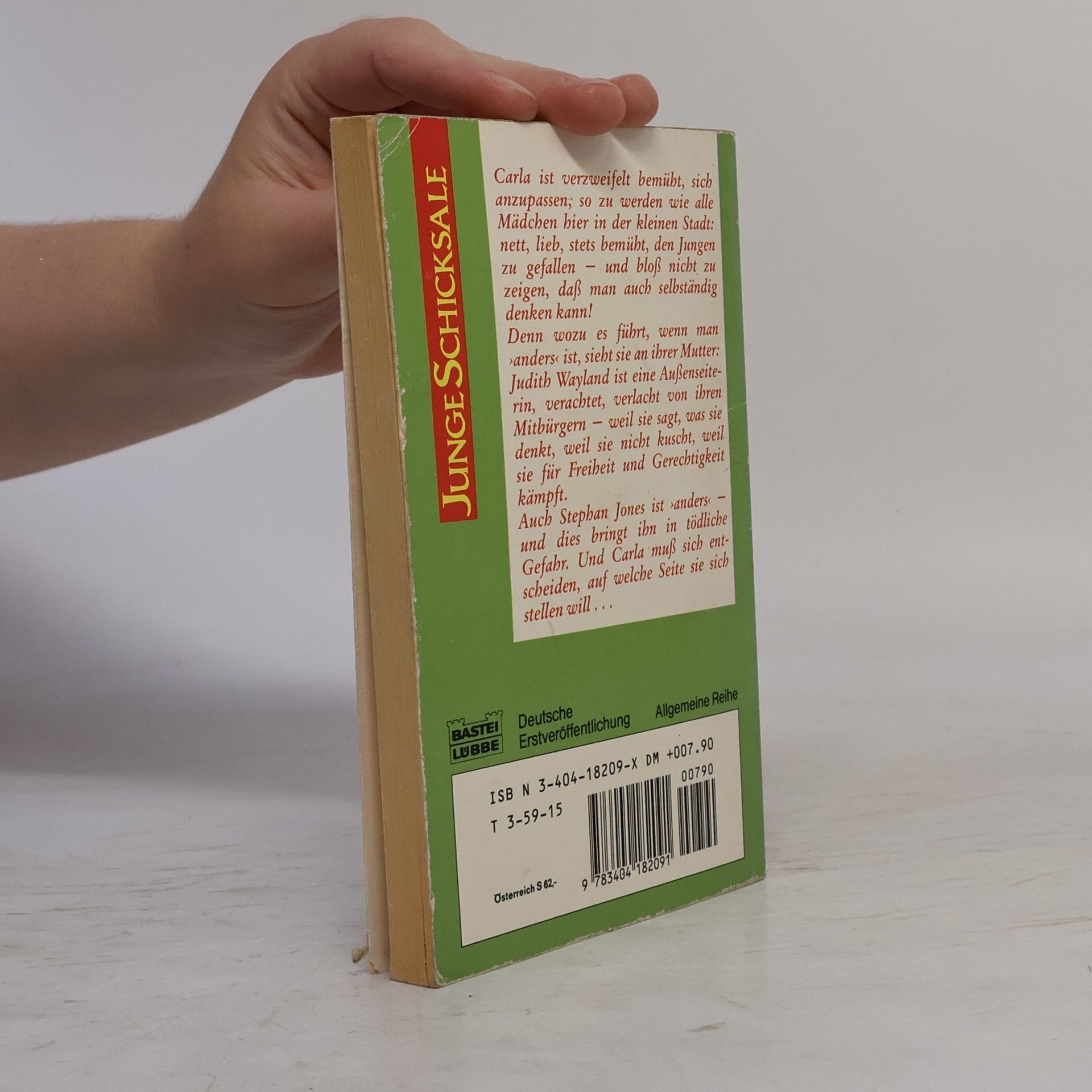 Bette Greene Junge Schicksale: Der Tag, als Stephan Jones ertrank