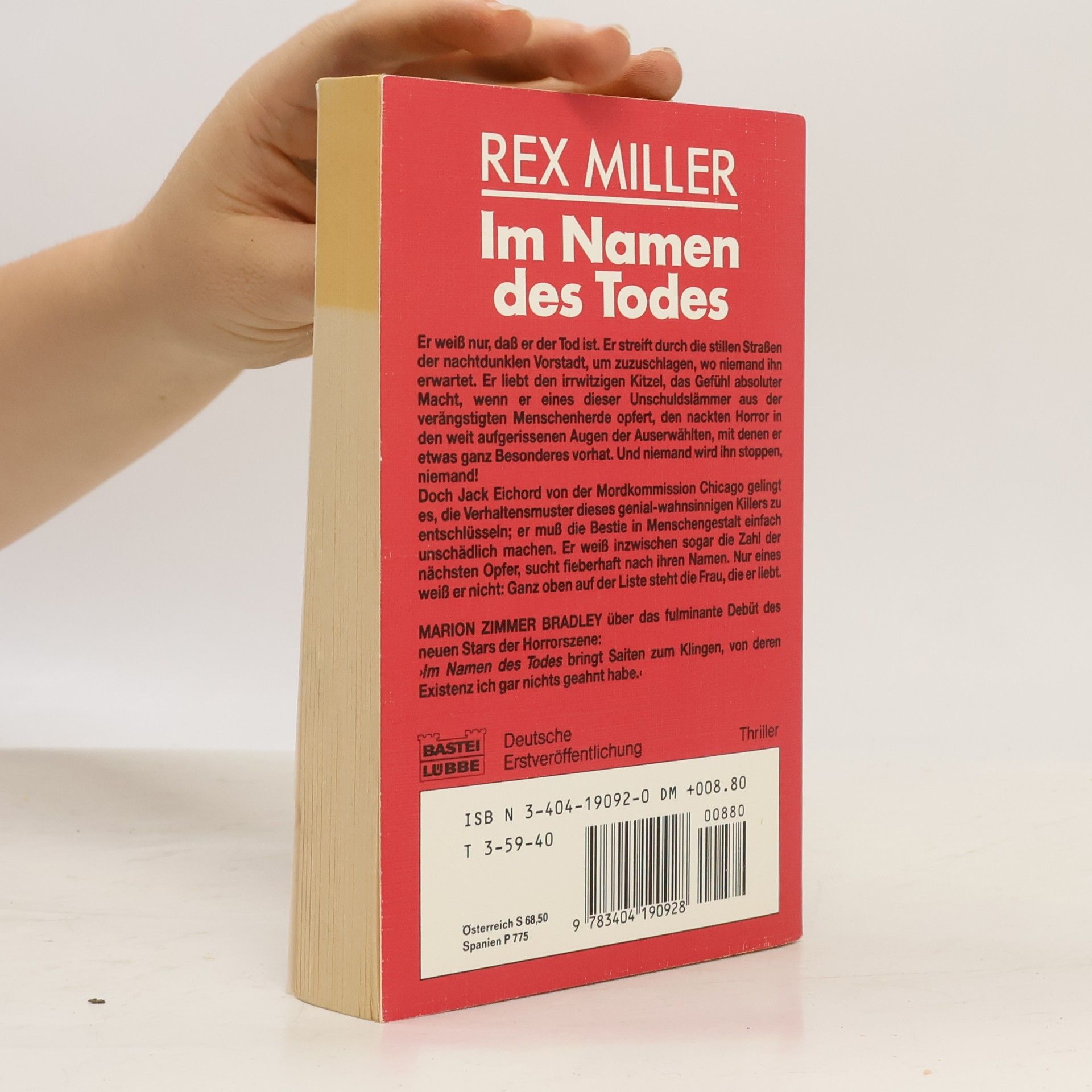 Rex Miller Im Namen des Todes