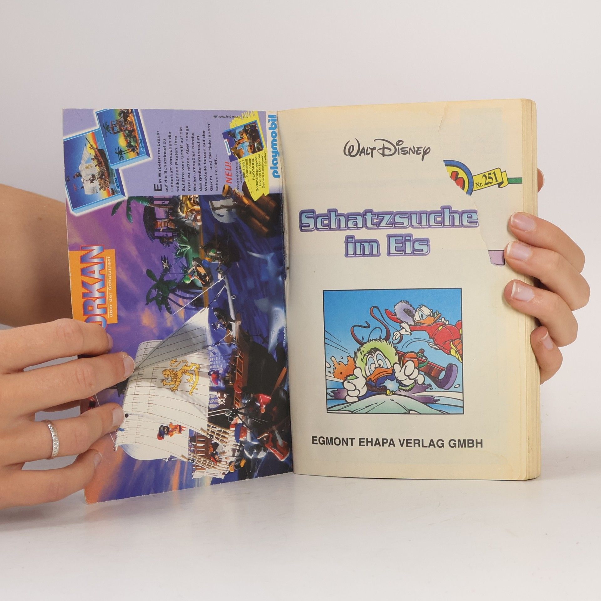 Walt Disney Lustiges Taschenbuch 251. Schatzsuche im Eis
