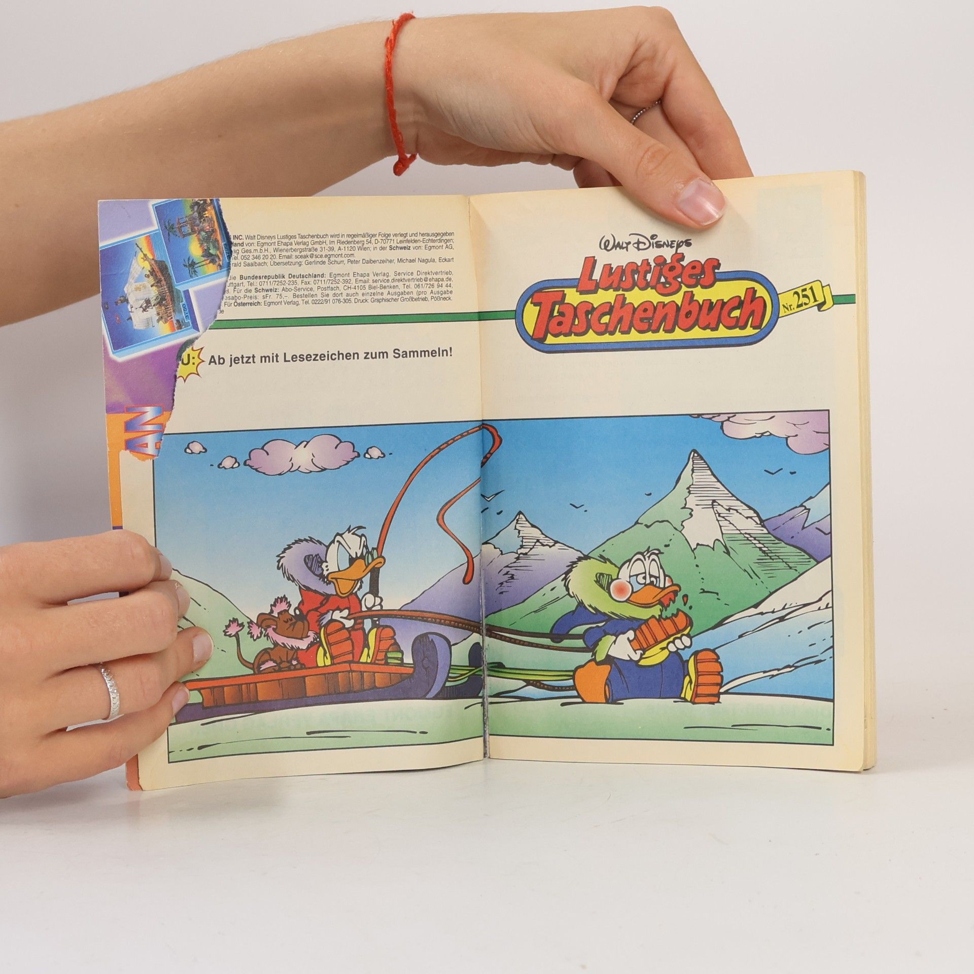 Walt Disney Lustiges Taschenbuch 251. Schatzsuche im Eis