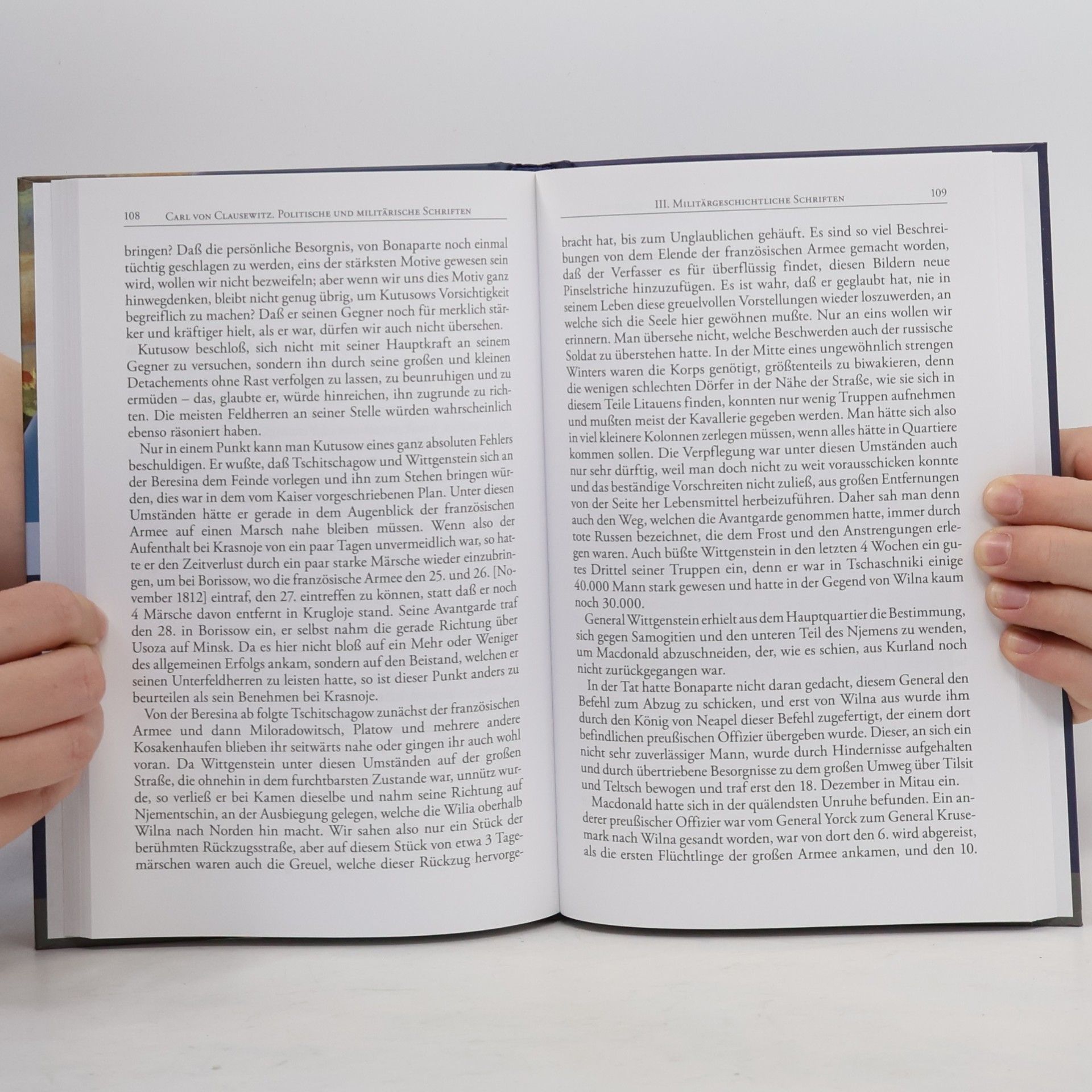 Carl von Clausewitz Politische und militärische Schriften