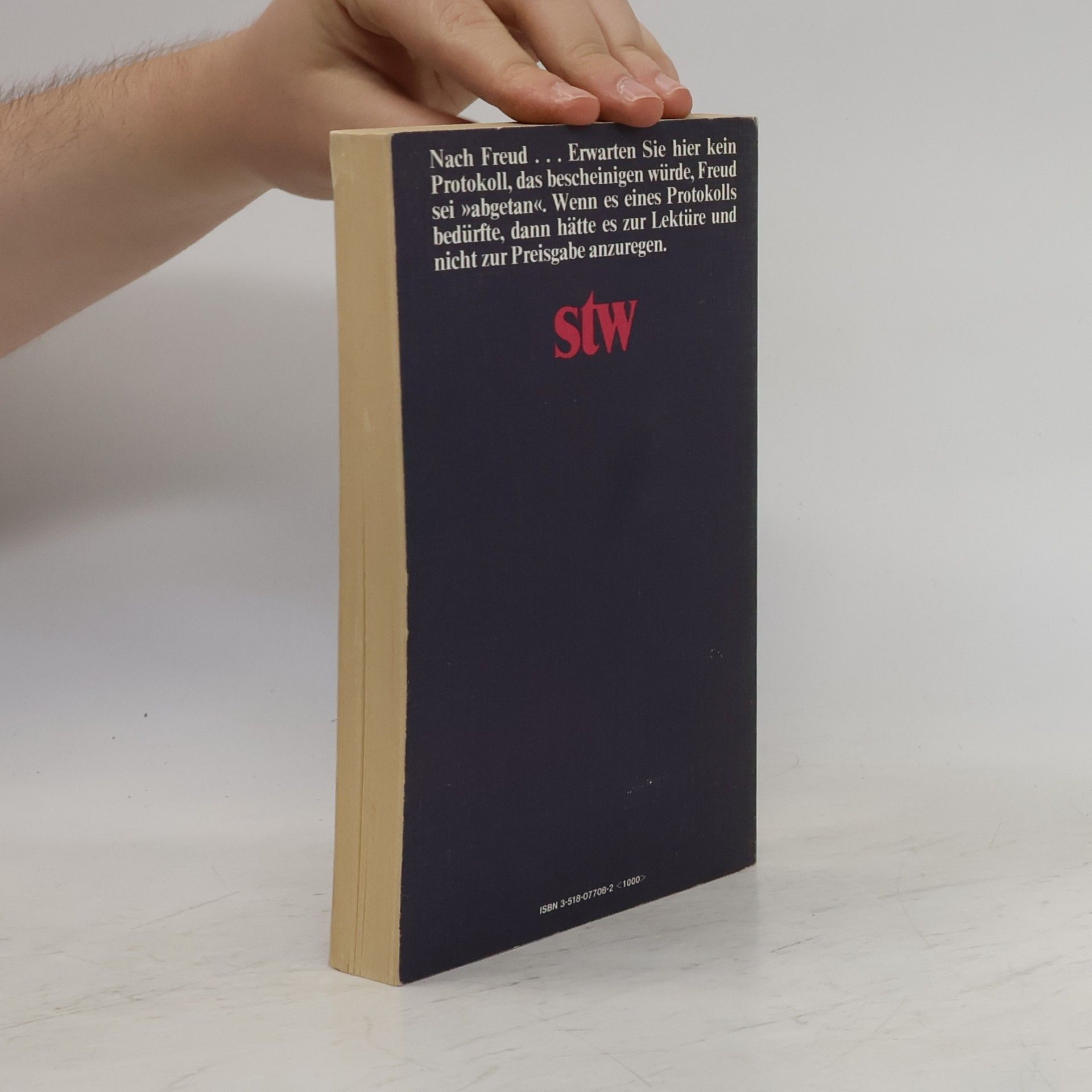 Jean Bertrand Suhrkamp Taschenbuch Wissenschaft - 108: Nach Freud