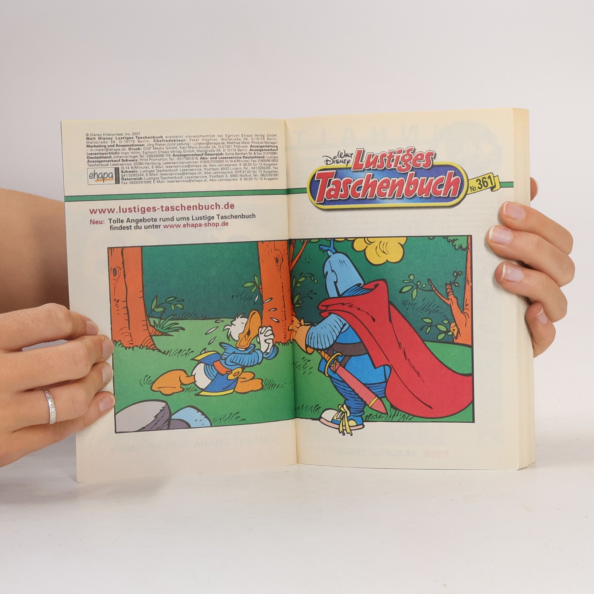 Walt Disney Lustiges Taschenbuch 361. Unter Rittern!