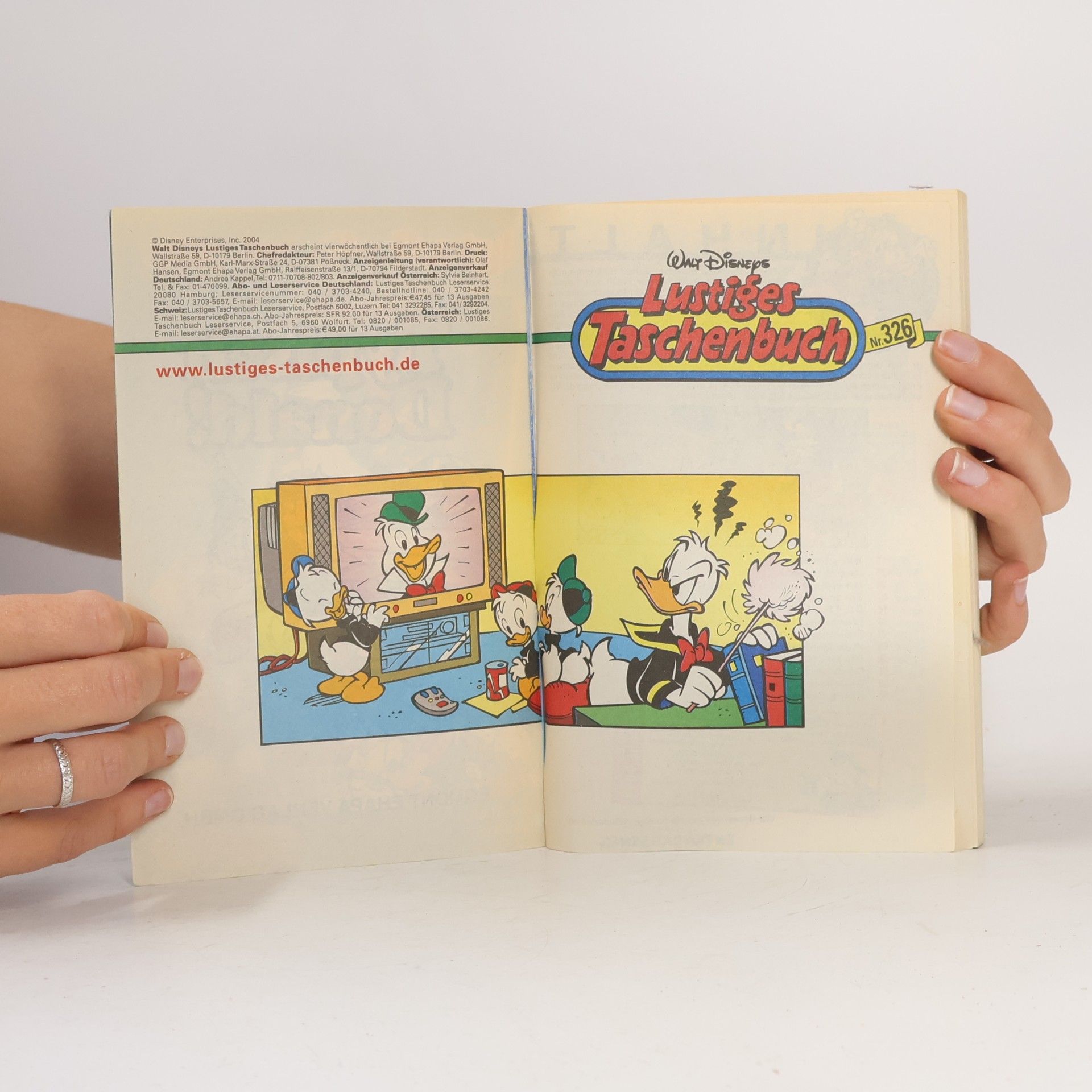 Walt Disney Lustiges Taschenbuch 326. Typisch Donald!