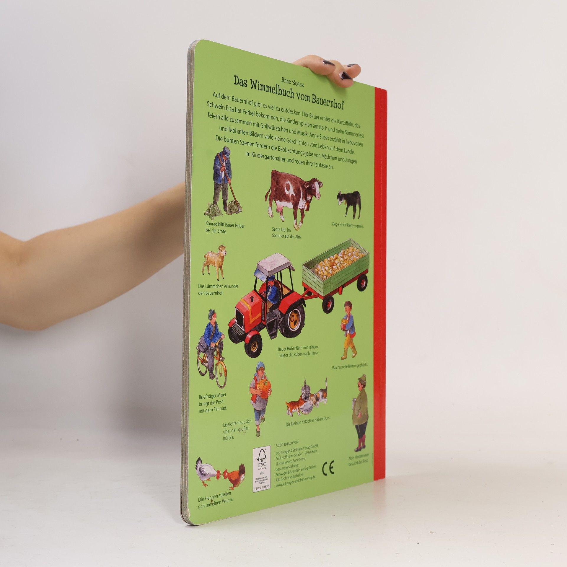 Anne Suess Das Wimmelbuch vom Bauernhof