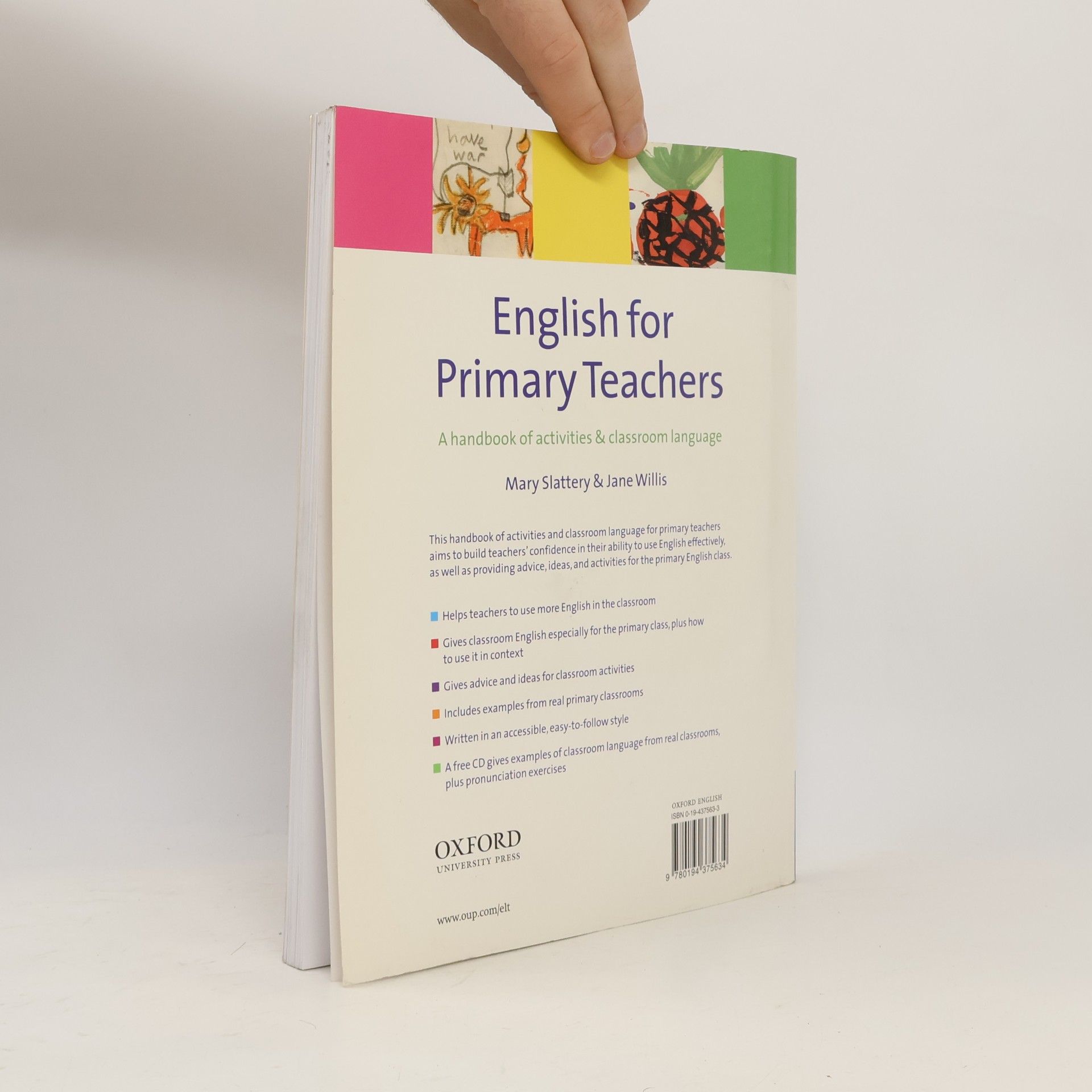 Mary Slattery English for primary teachers : a handbook of activities and classroom language