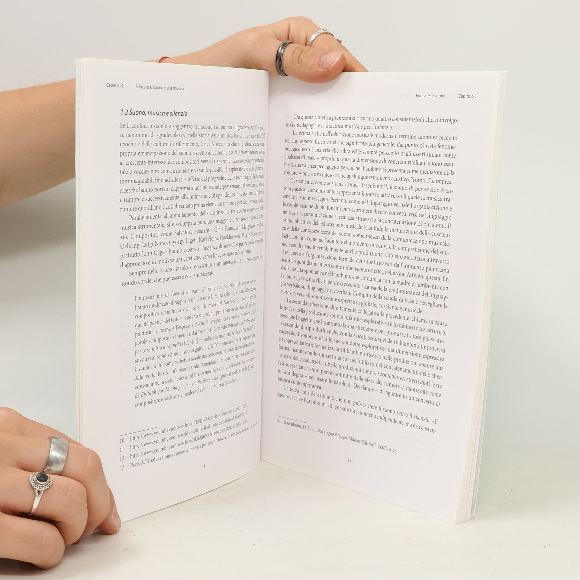 Alessandro Pace Biblioteca Contemporanea: Educare al suono e alla musica