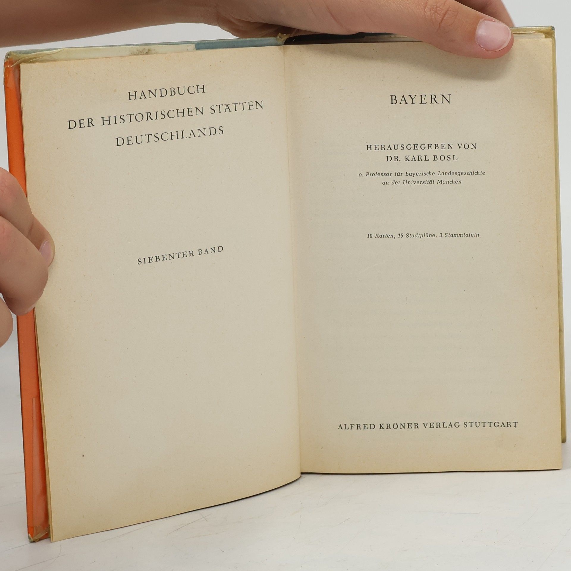 kolektiv Handbuch der historischen Stätten Deutschlands. Bayern