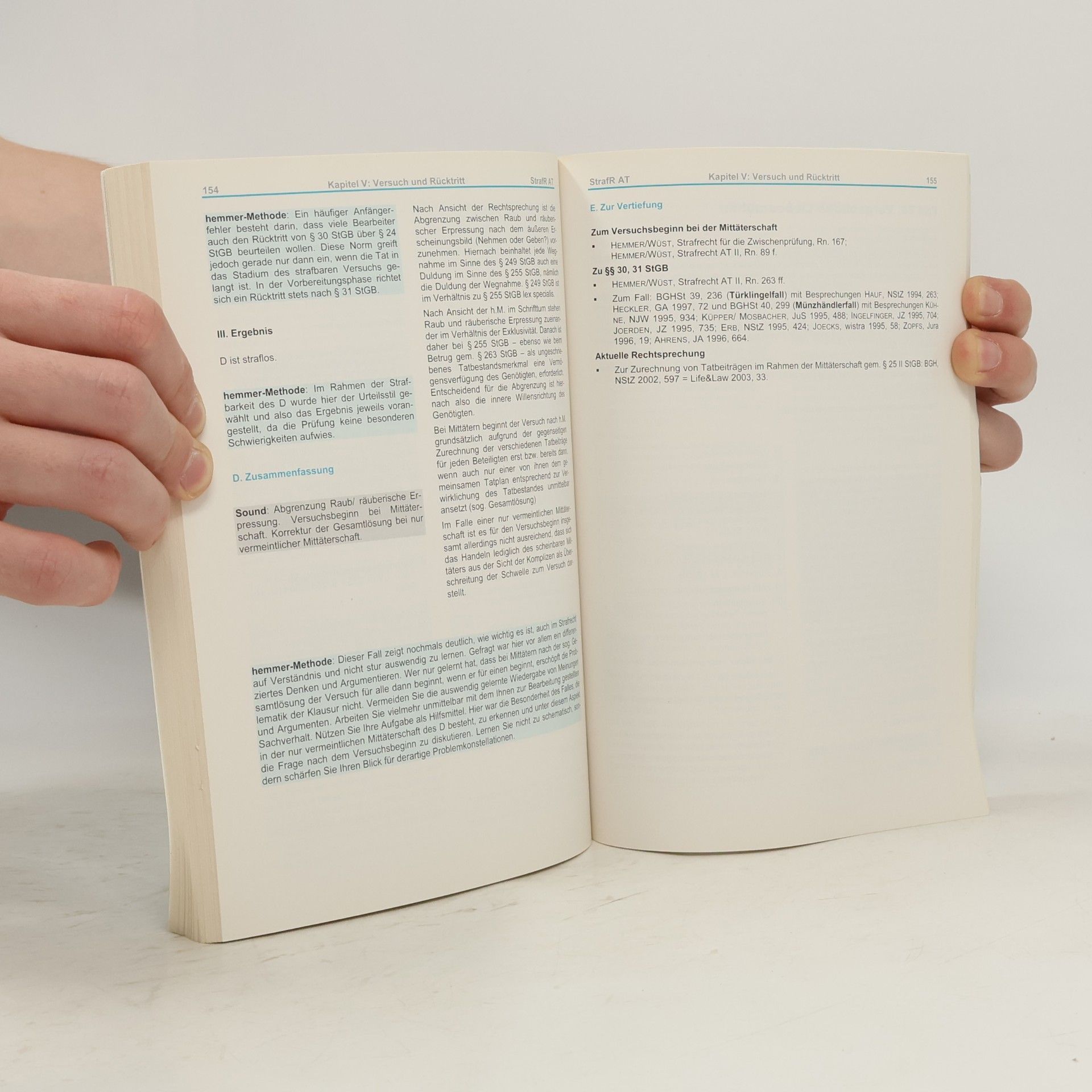 Karl-Edmund Hemmer Die 34 wichtigsten Fälle zum Strafrecht AT