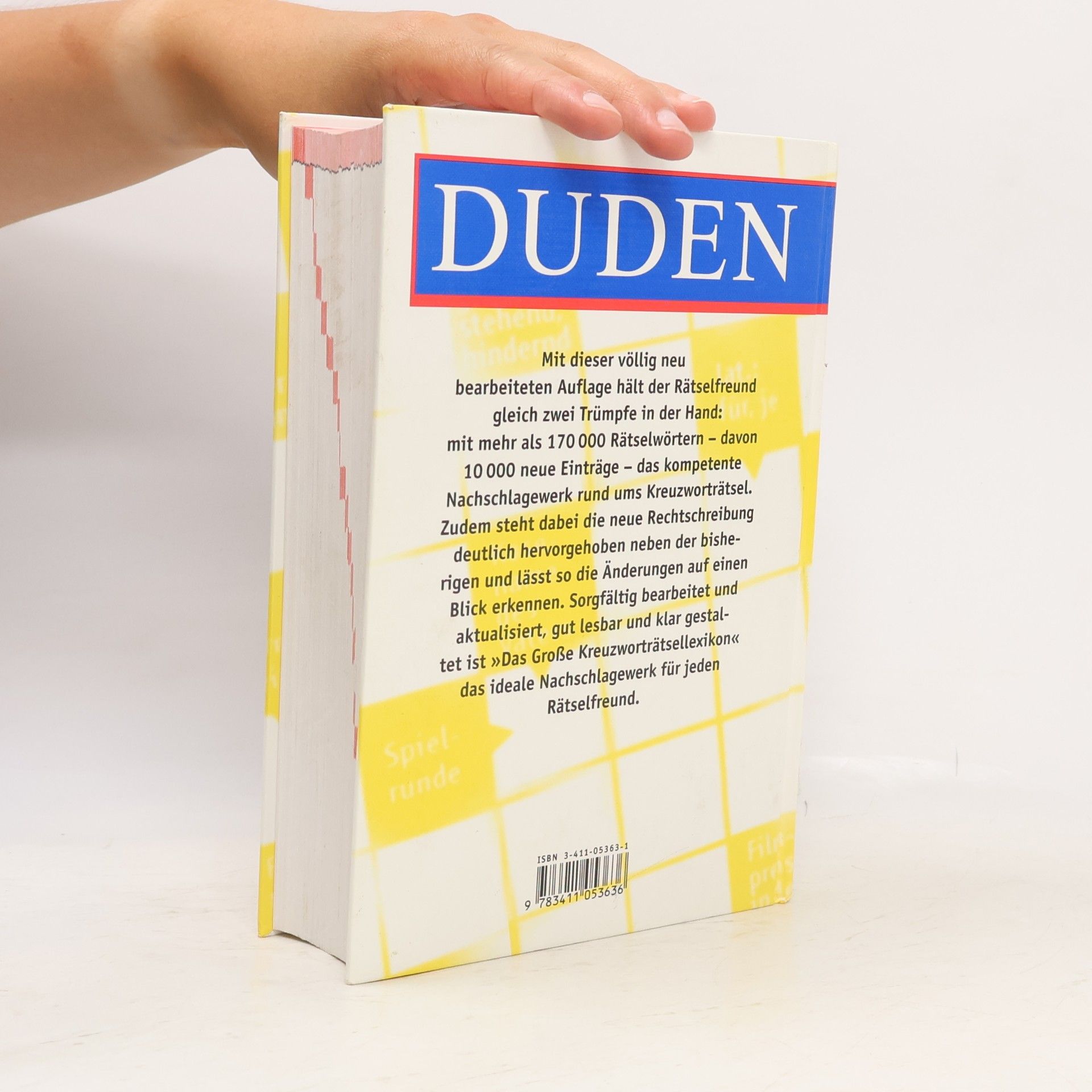 AA.VV. Duden, Das große Kreuzworträtsel-Lexikon