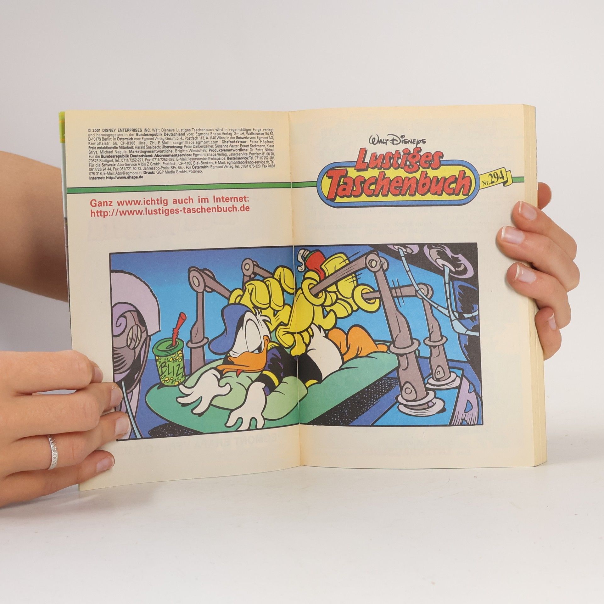 Walt Disney Lustiges Taschenbuch 294. Der Plattfuss aus den Wäldern