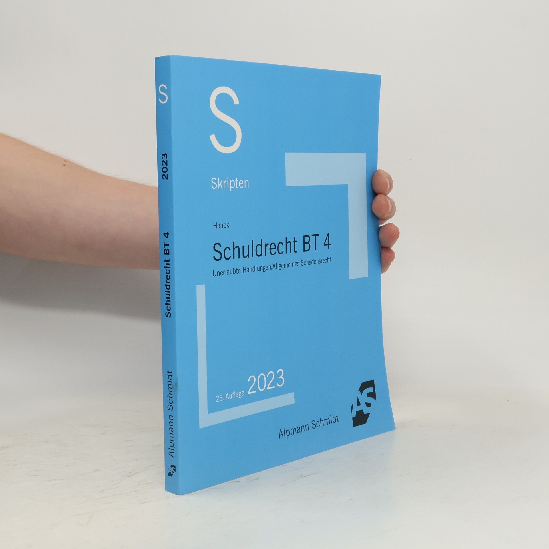 Claudia Haack Skript Schuldrecht BT 4
