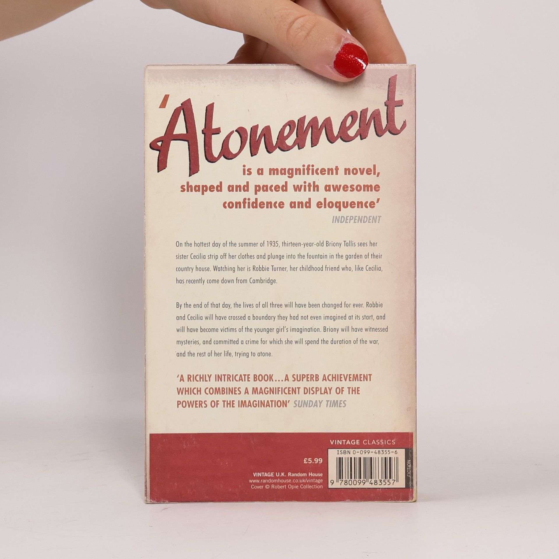 Ian McEwan Atonement