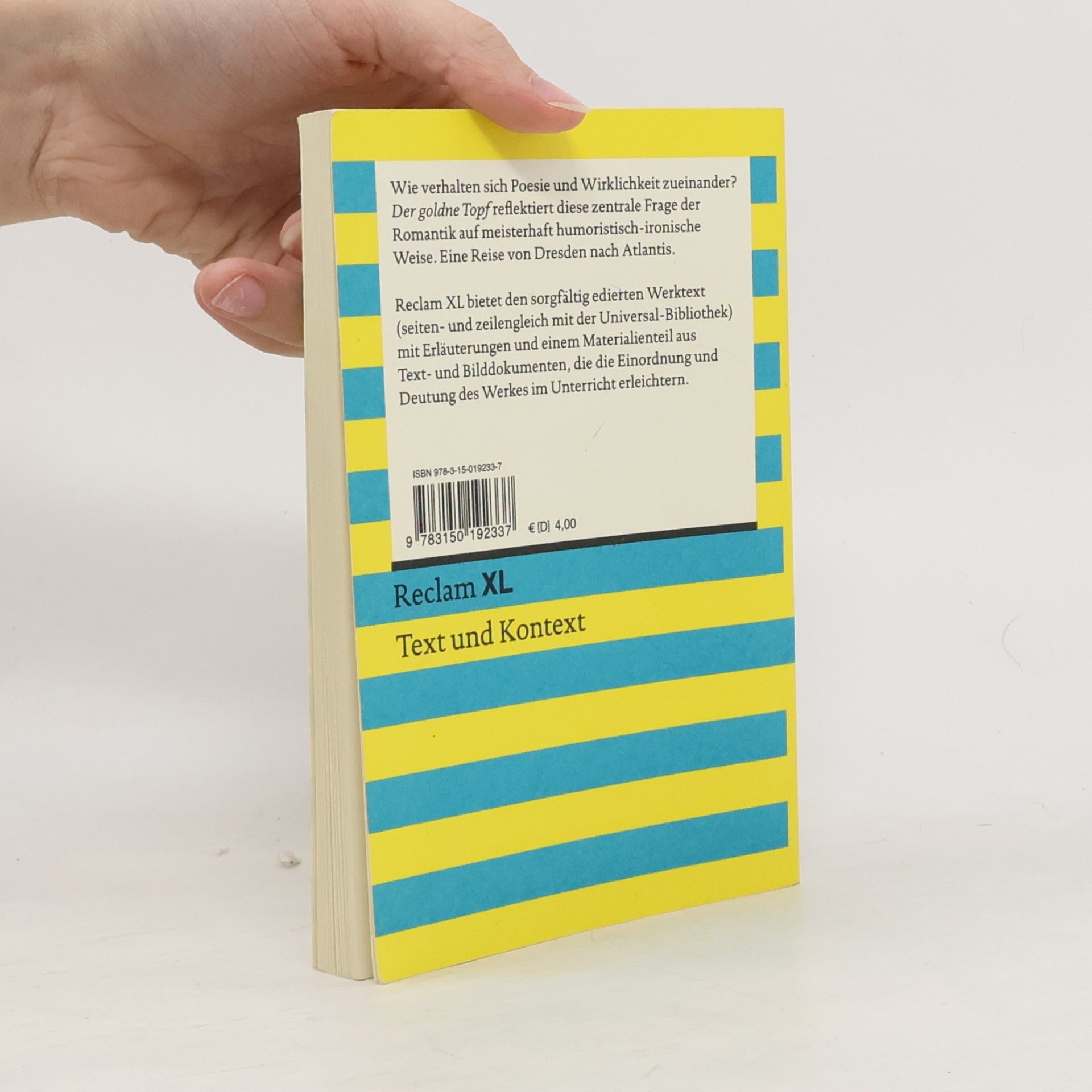E. T. A. Hoffmann Der goldne Topf