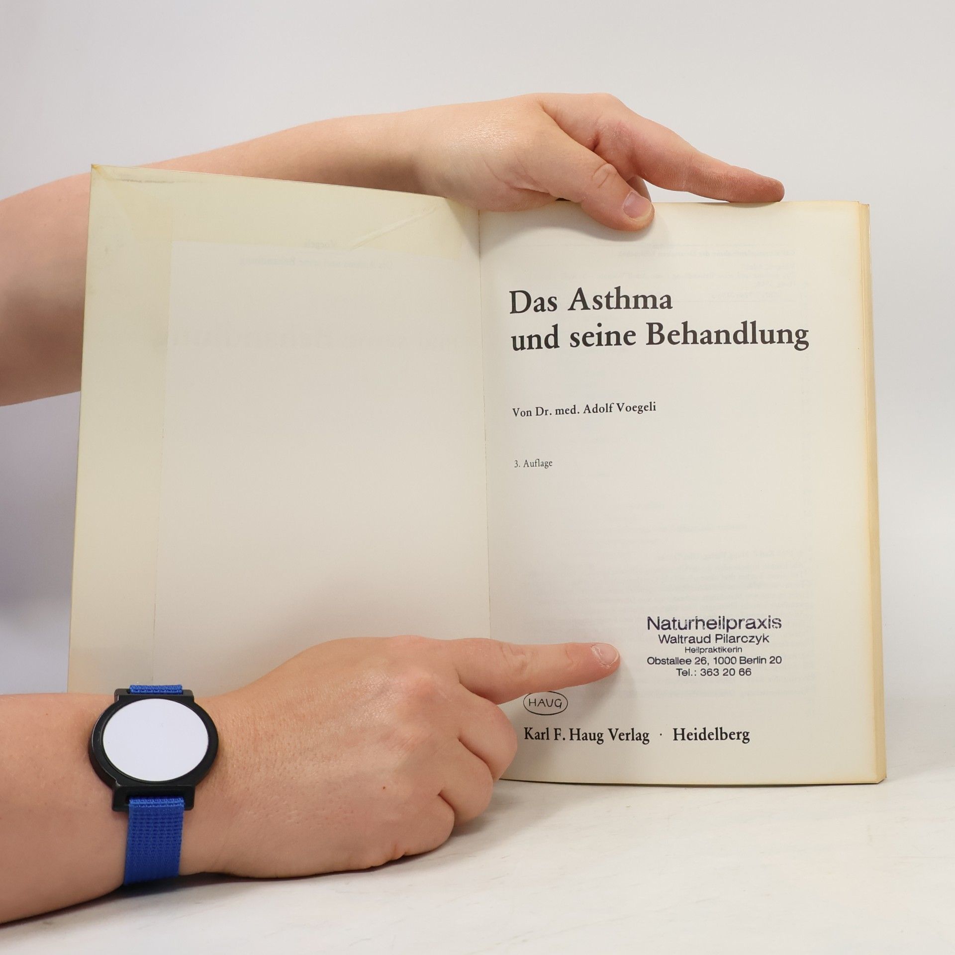 Adolf Voegeli Das Asthma und seine Behandlung