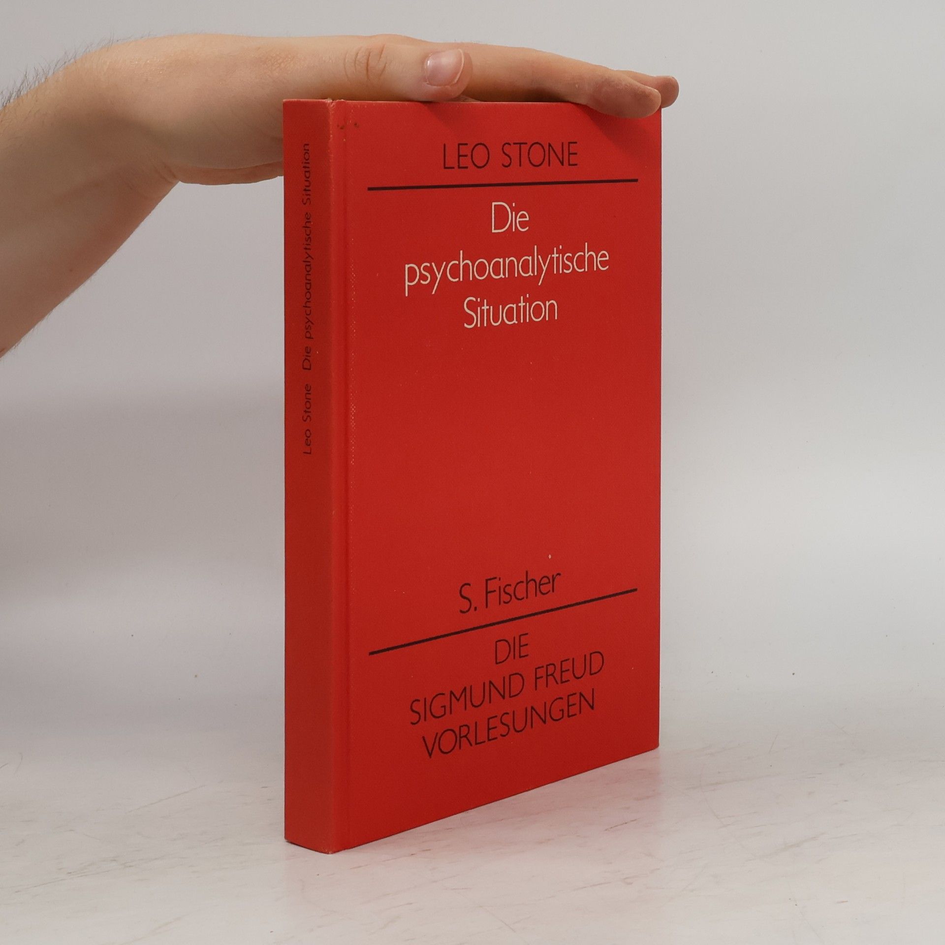 Leo Stone Die psychoanalytische Situation