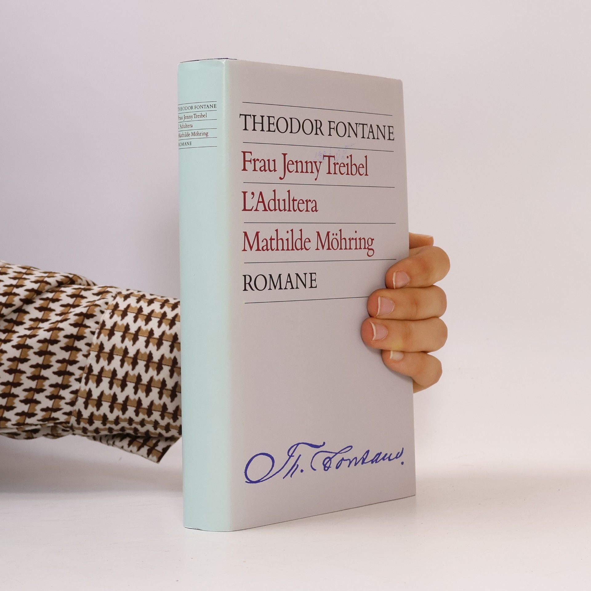 Theodor Fontane Frau Jenny Treibel. L'Adultera. Mathilde Möhring