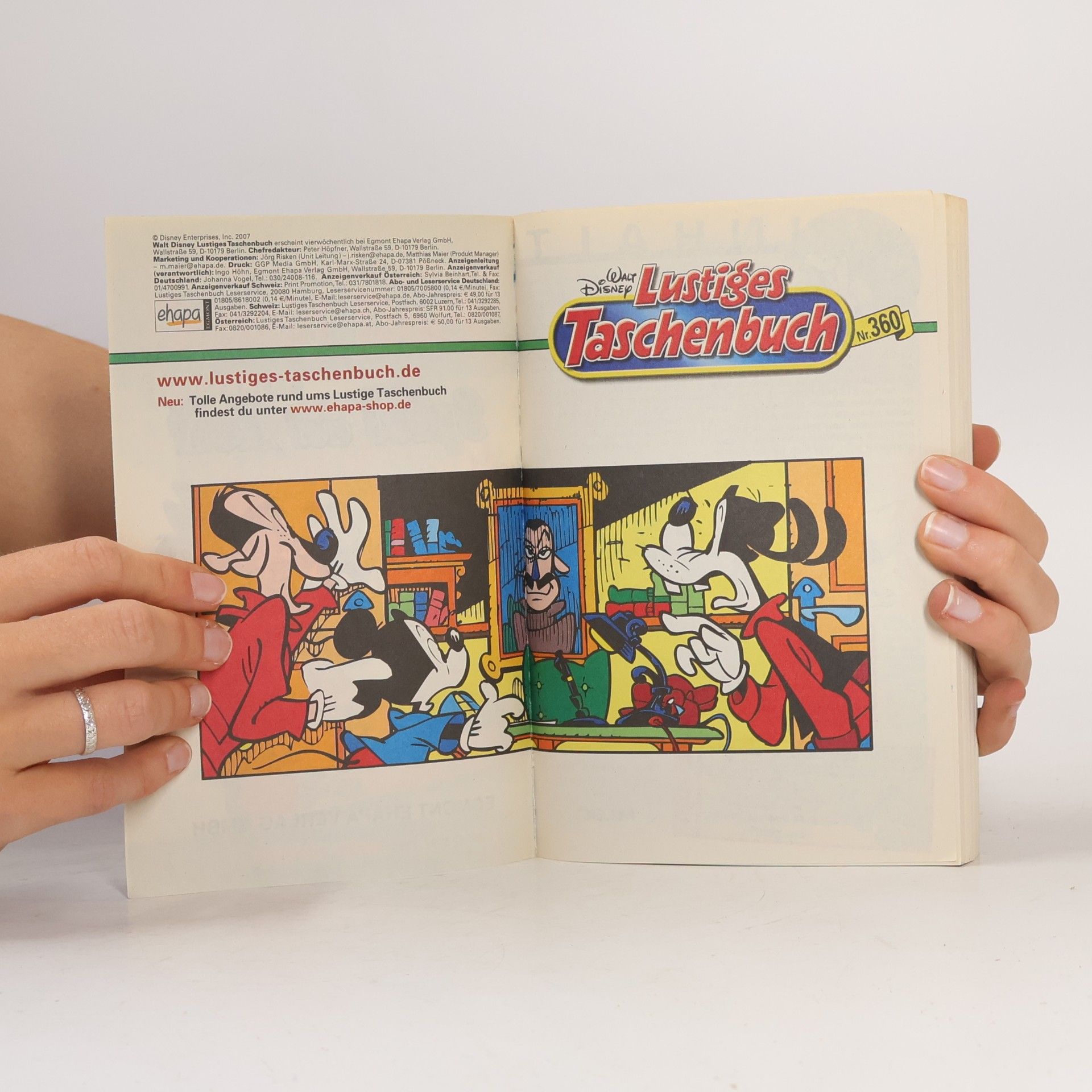 Walt Disney Lustiges Taschenbuch 360. Spiel auf Zeit