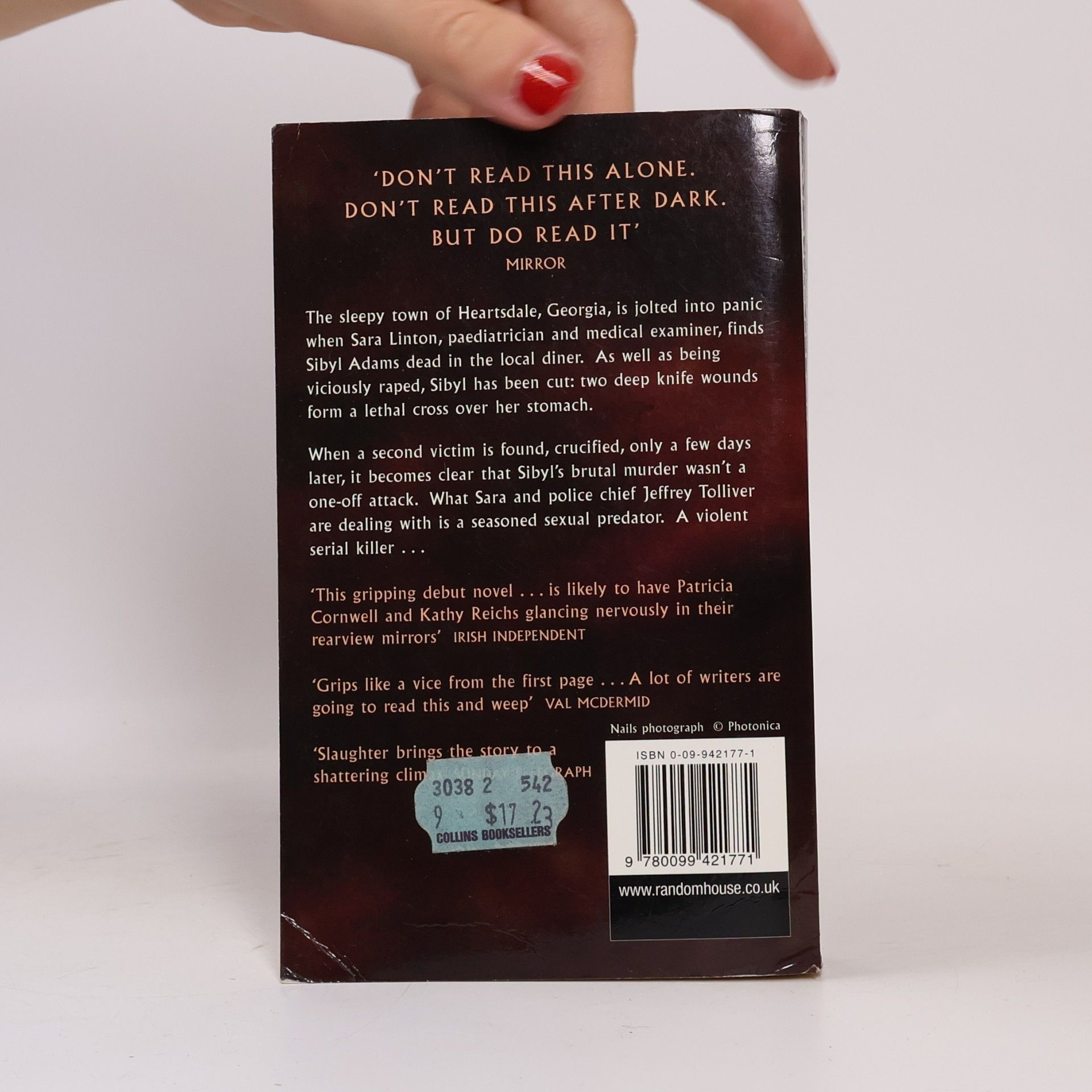 Karin Slaughter Blindsighted. Belladonna, englische Ausgabe