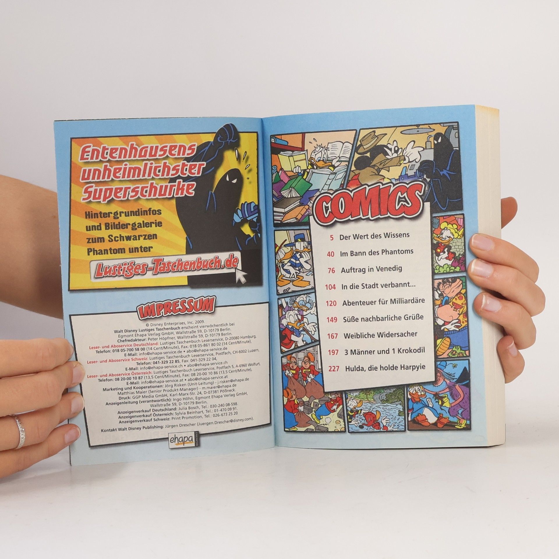 Walt Disney Lustiges Taschenbuch 389. Im Bann des Phantoms