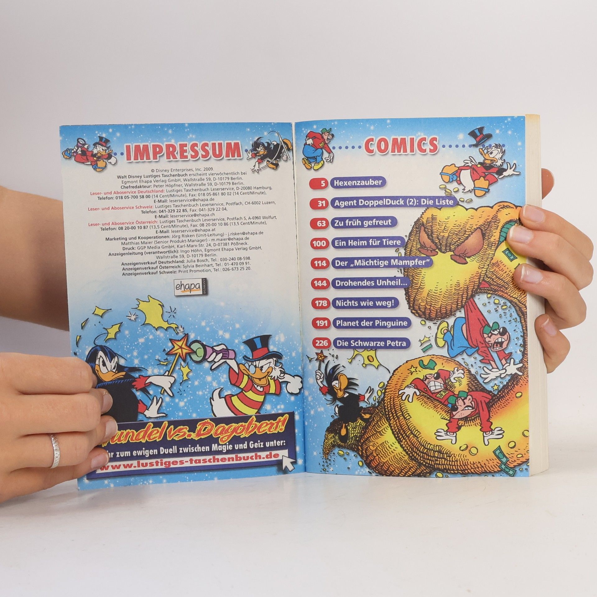 Walt Disney Lustiges Taschenbuch 385. Hexenzauber