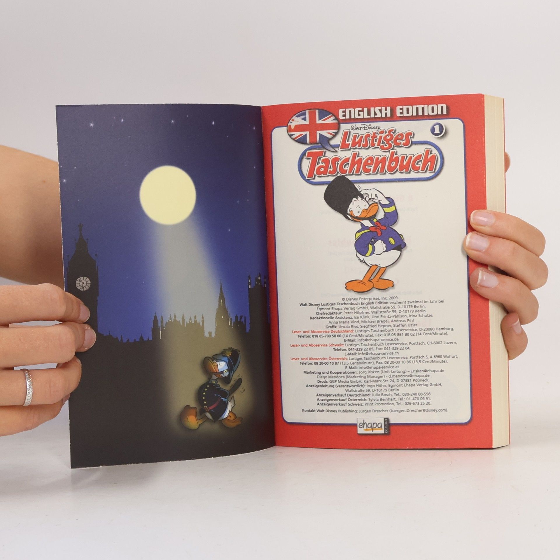 Walt Disney Lustiges Taschenbuch. English Edition 1