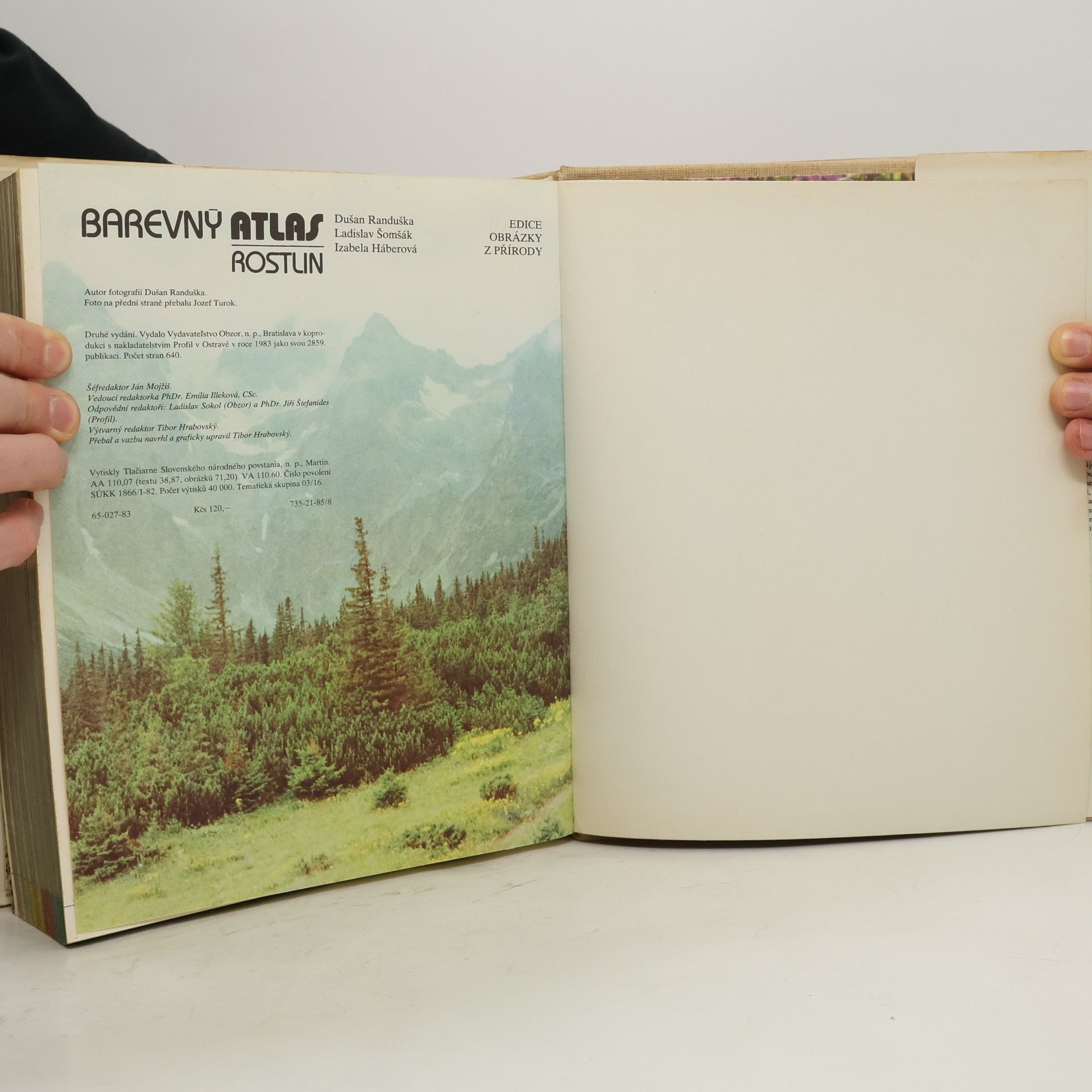 Izabela Háberová Barevný atlas rostlin