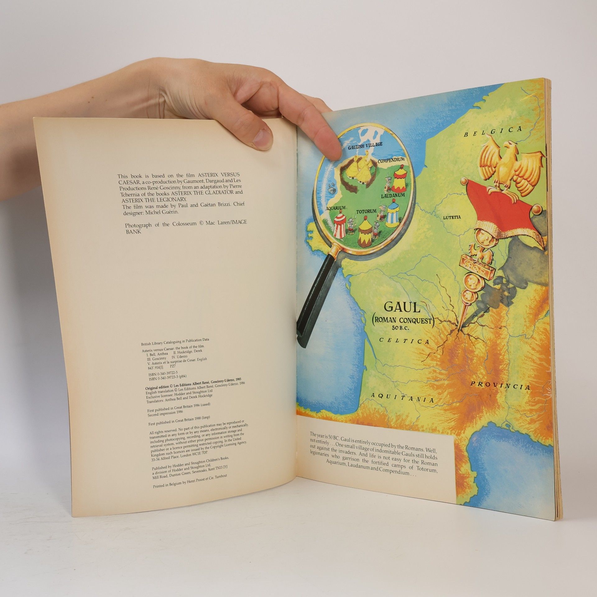René Goscinny Asterix Versus Caesar