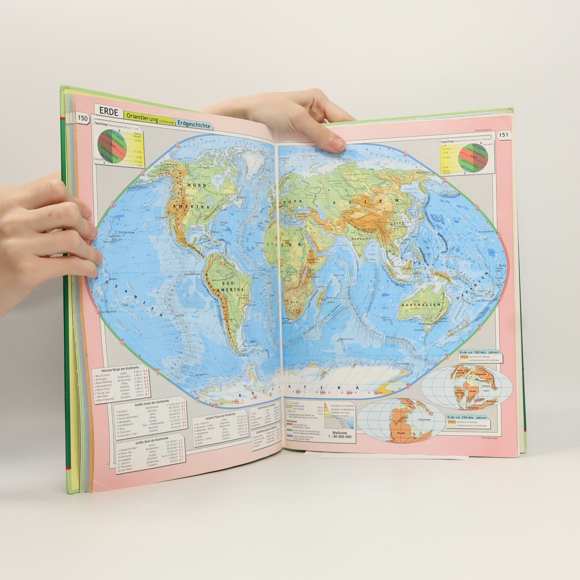 Autores varios Hölzel-Kombiatlas für Geographie und Geschichte