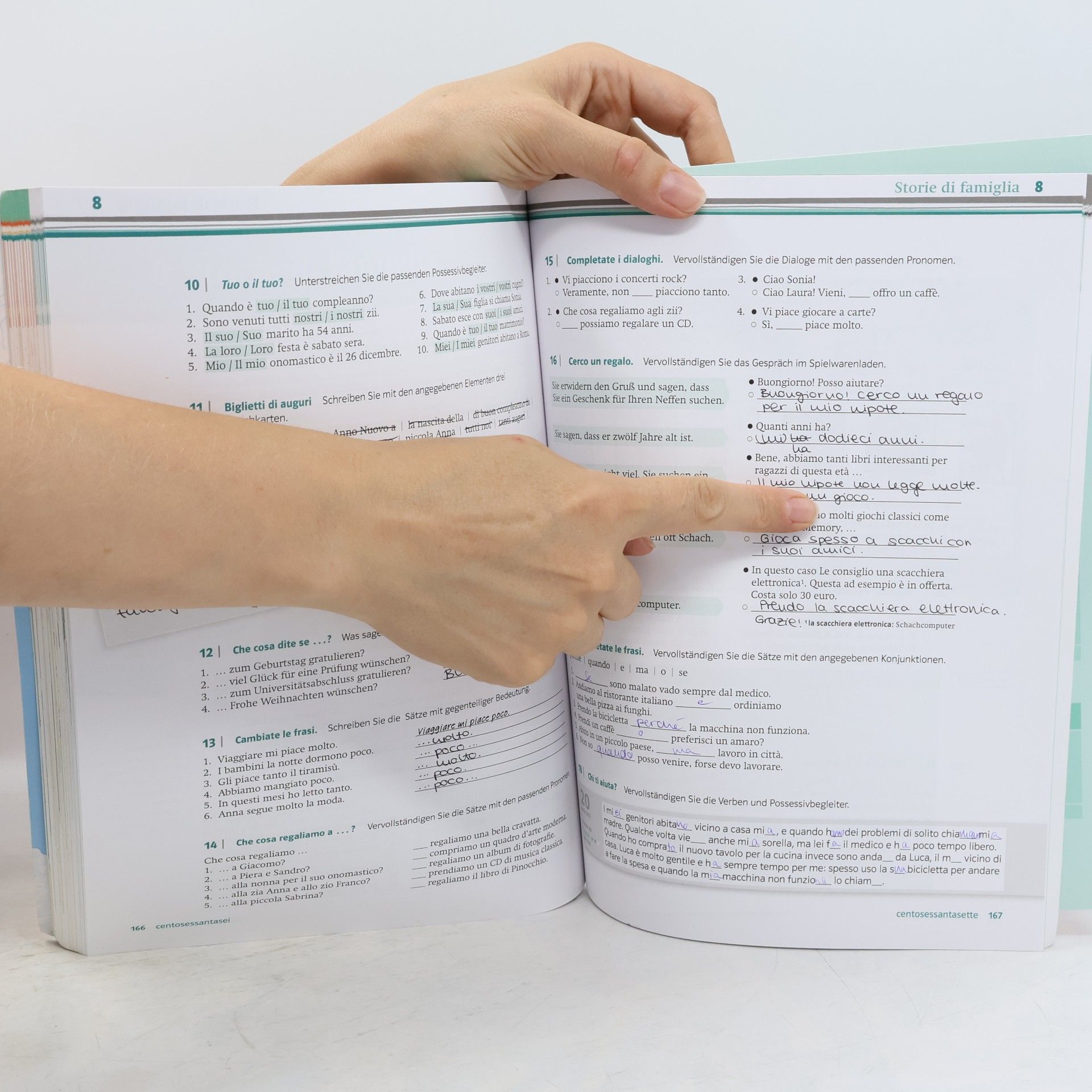 Kolektiv autorů Con piacere / Lehr- und Arbeitsbuch mit 2 Audio-CDs A1