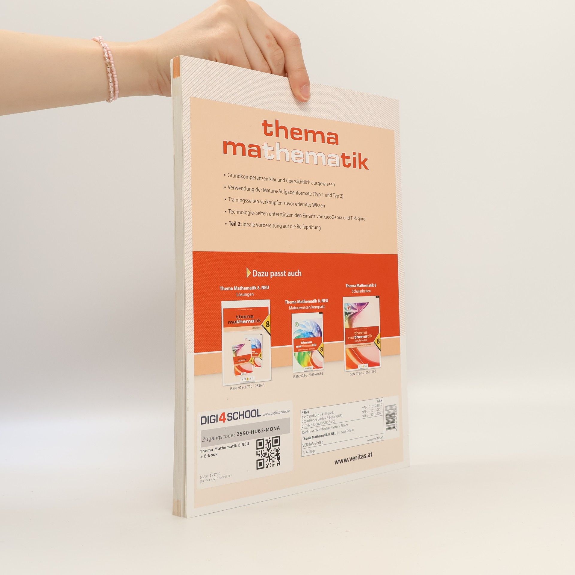 Anita Dorfmayr Thema Mathematik 8. 2. Semestr - Maturatraining