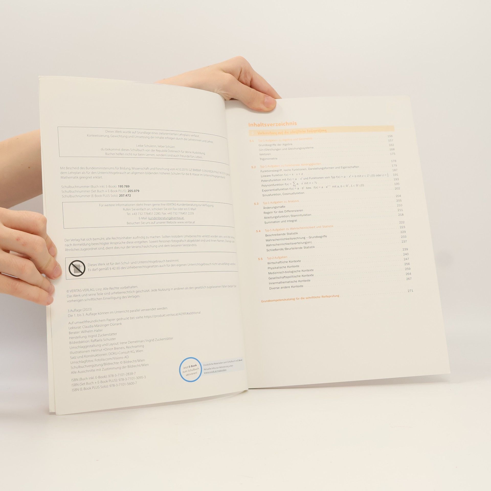 Anita Dorfmayr Thema Mathematik 8. 2. Semestr - Maturatraining