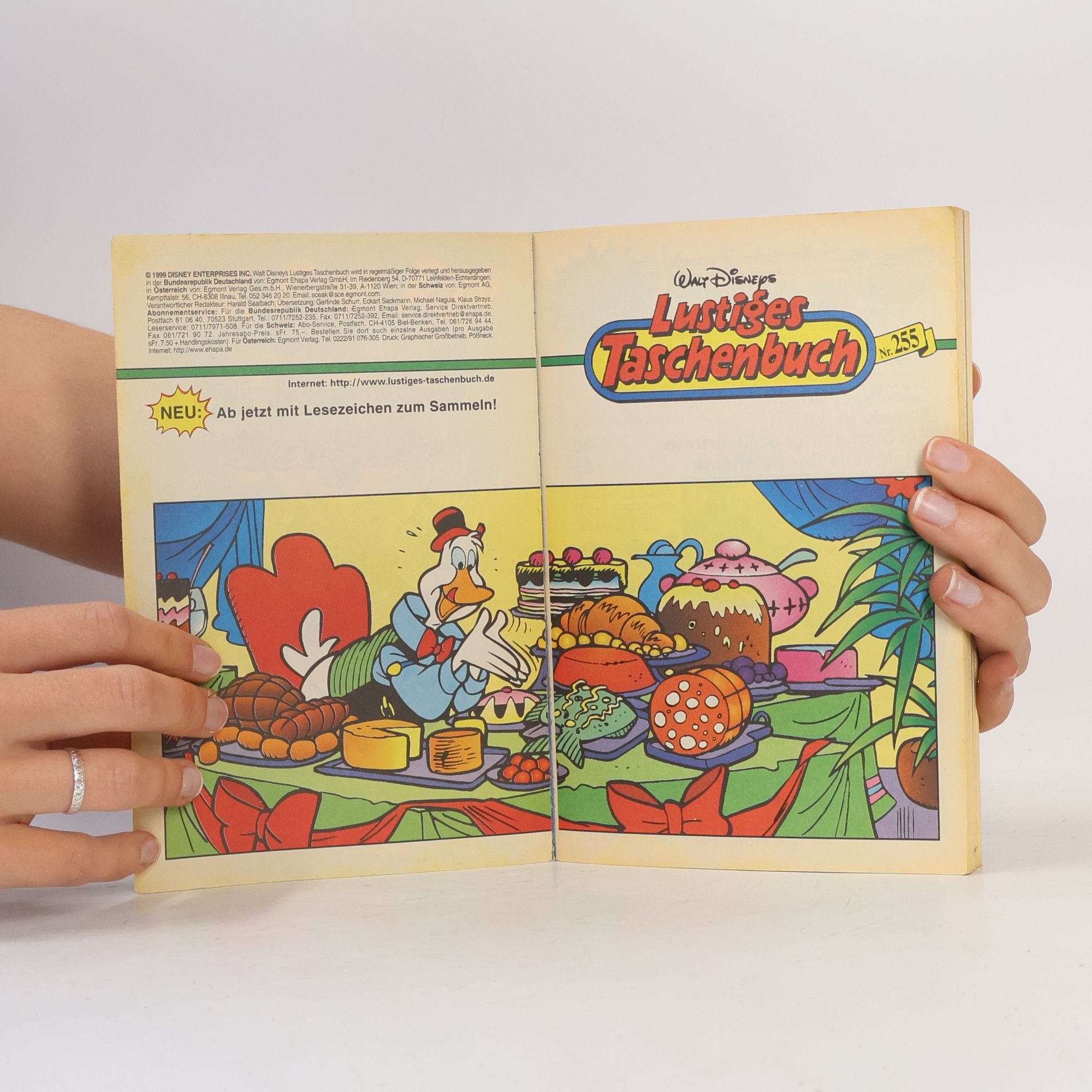 Walt Disney Lustiges Taschenbuch 255. Donald in Aktion
