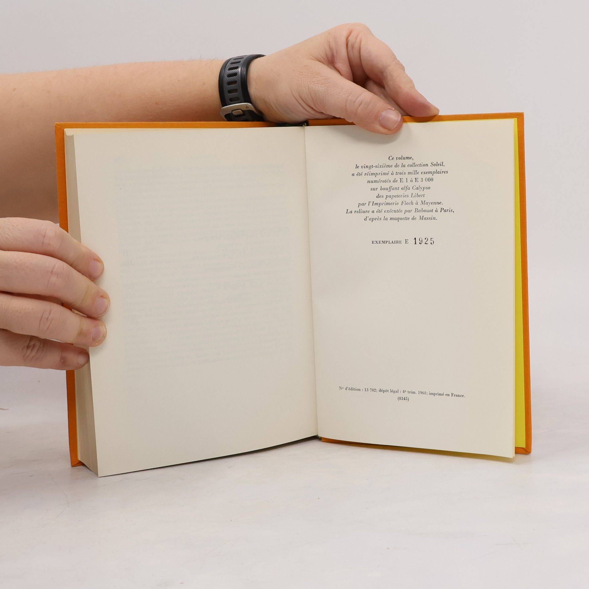 André Malraux L'Espoir (exemplaire numéroté)