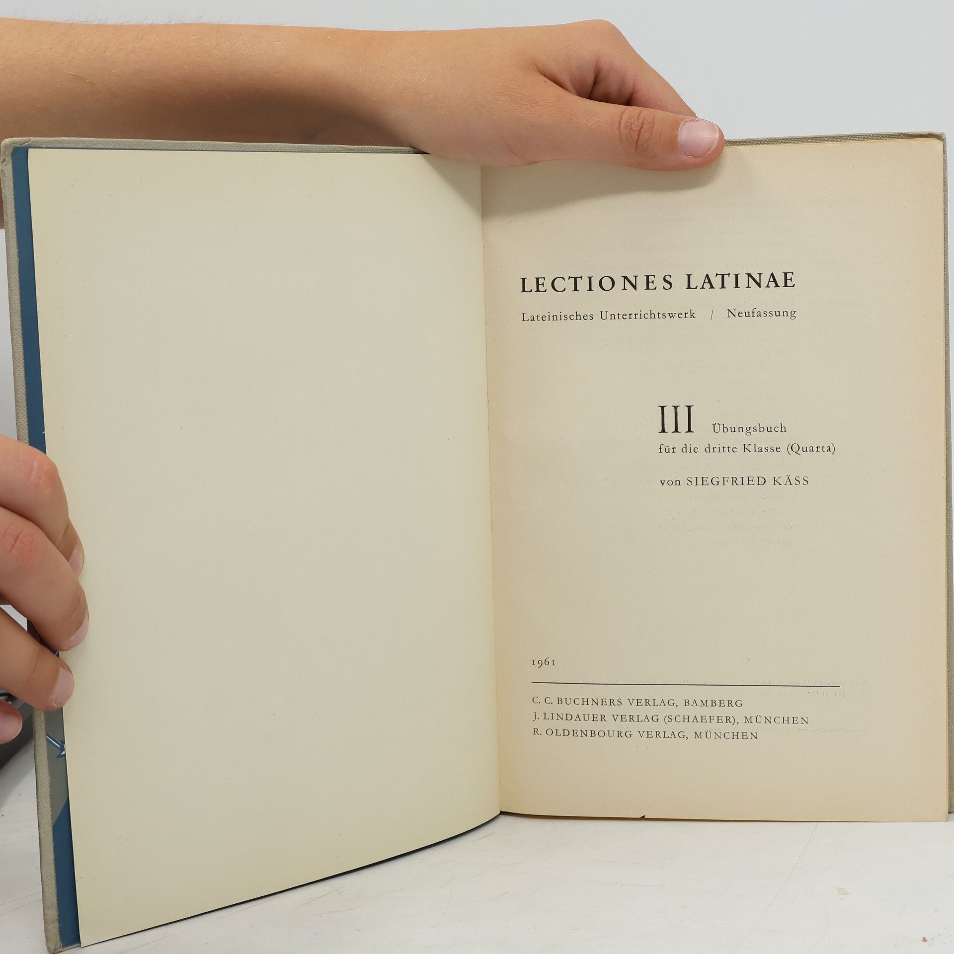 Kolektiv autorů Lectiones Latinae IIII. Übungsbuch