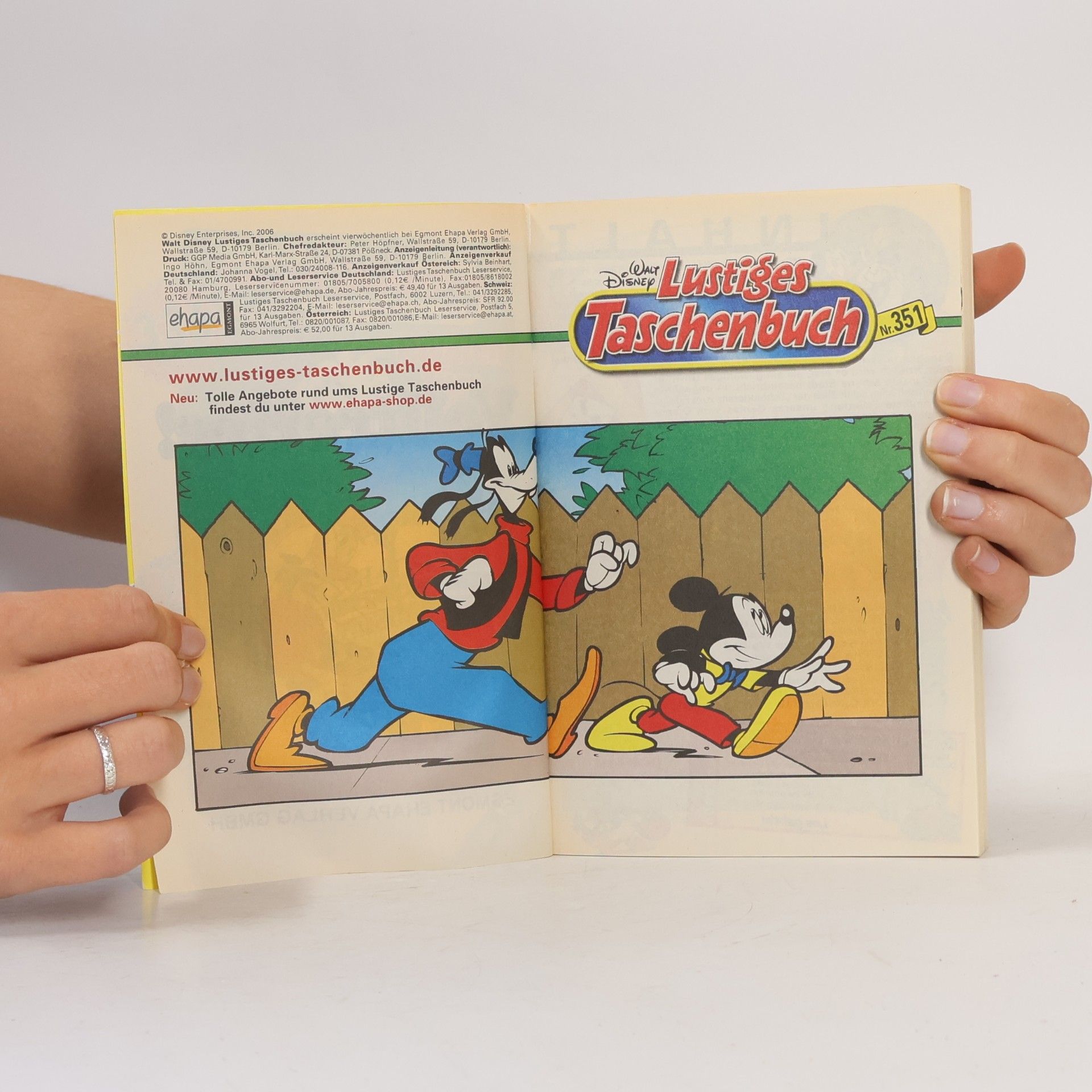 Walt Disney Lustiges Taschenbuch 351. Volltreffer!