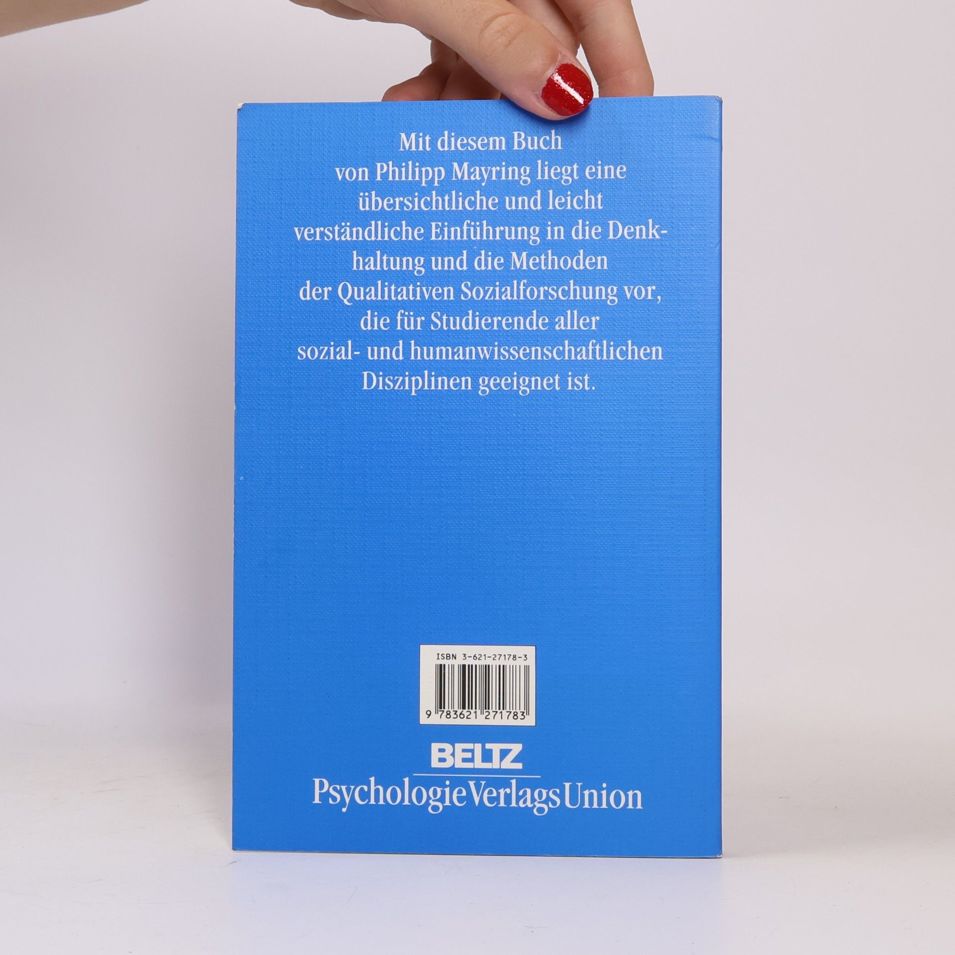 Philipp Mayring Einführung in die qualitative Sozialforschung