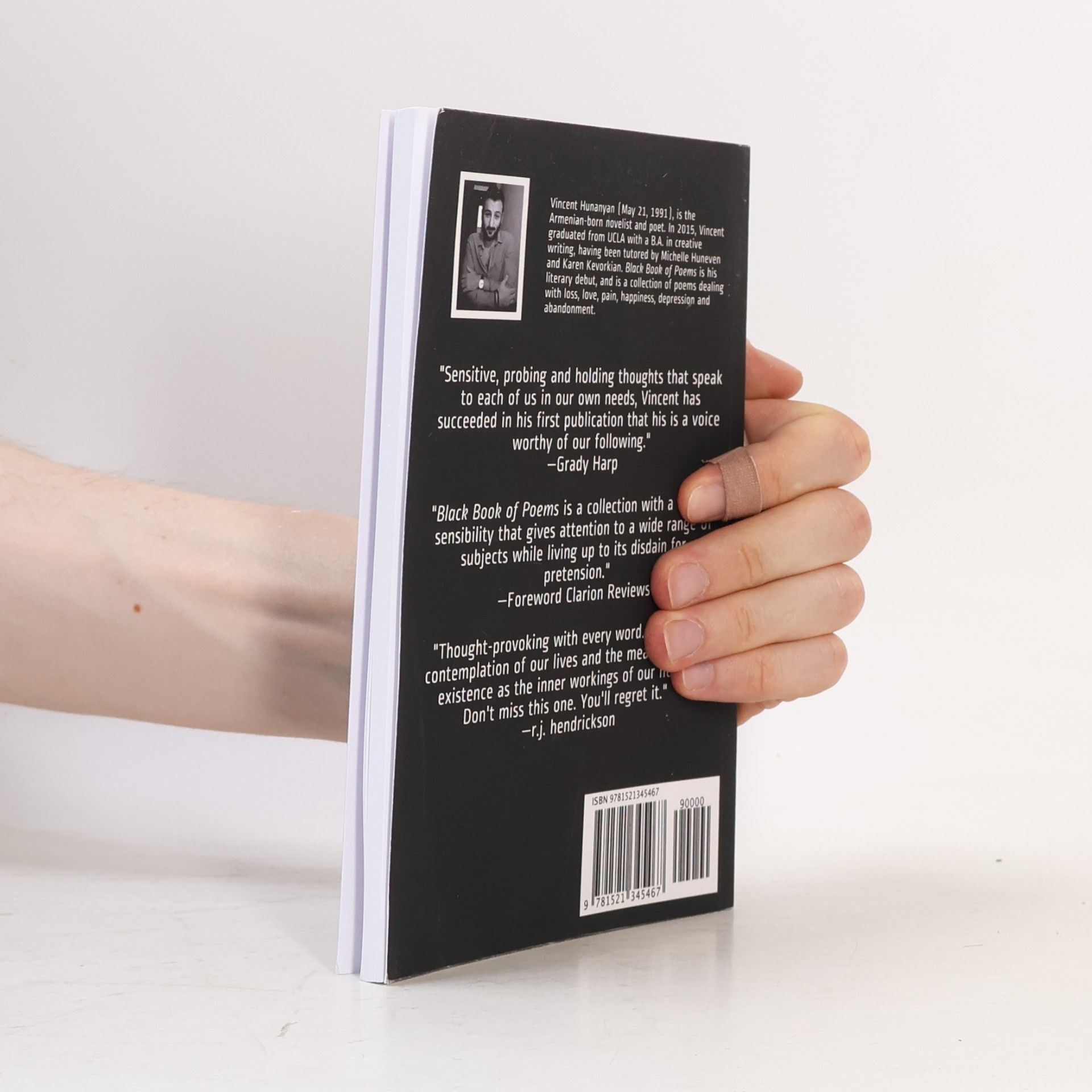 Vincent Hunanyan Black Book of Poems