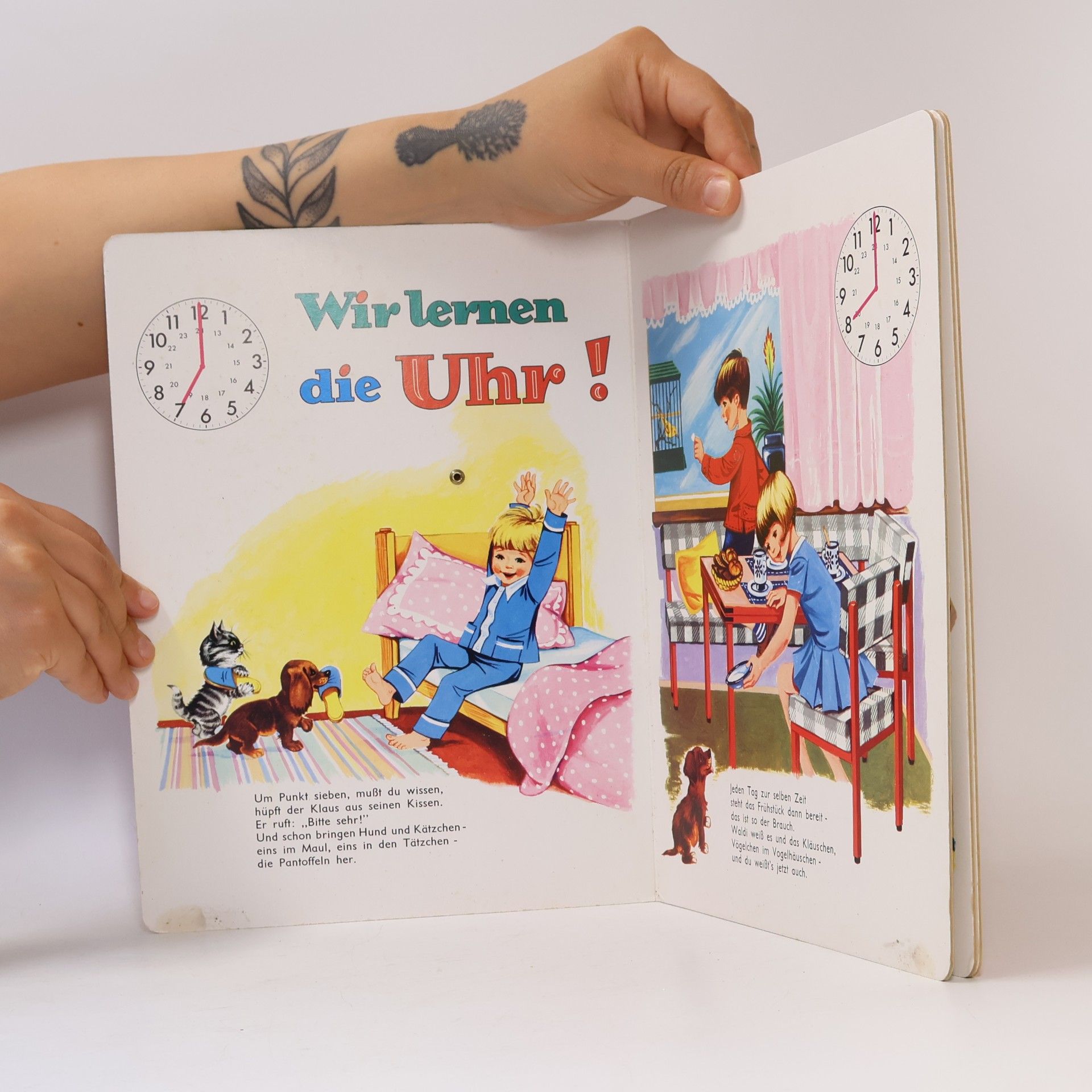 Marianne Böck-Hartmann Wir lernen die Uhr!