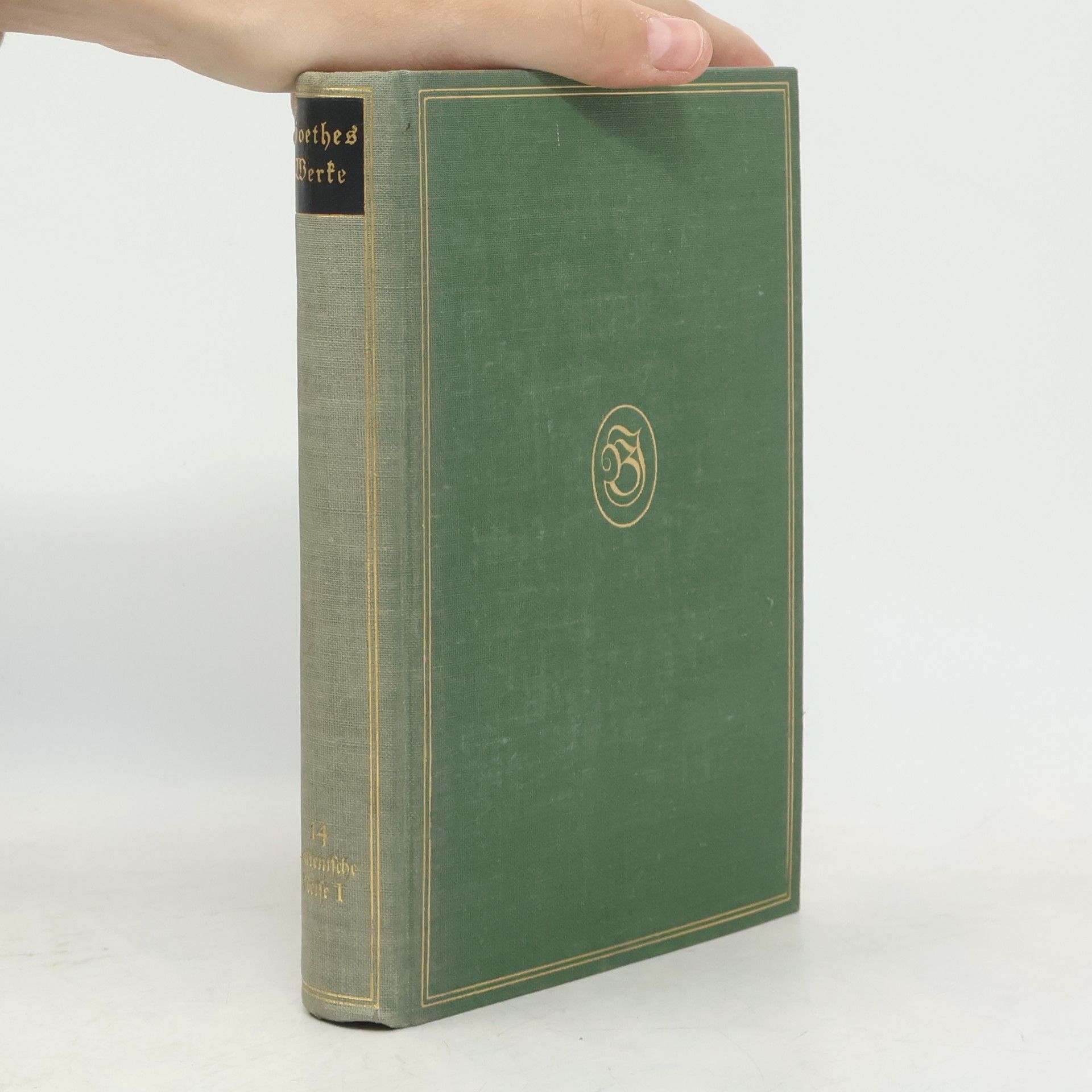Johann Wolfgang von Goethe Goethes Werke 14