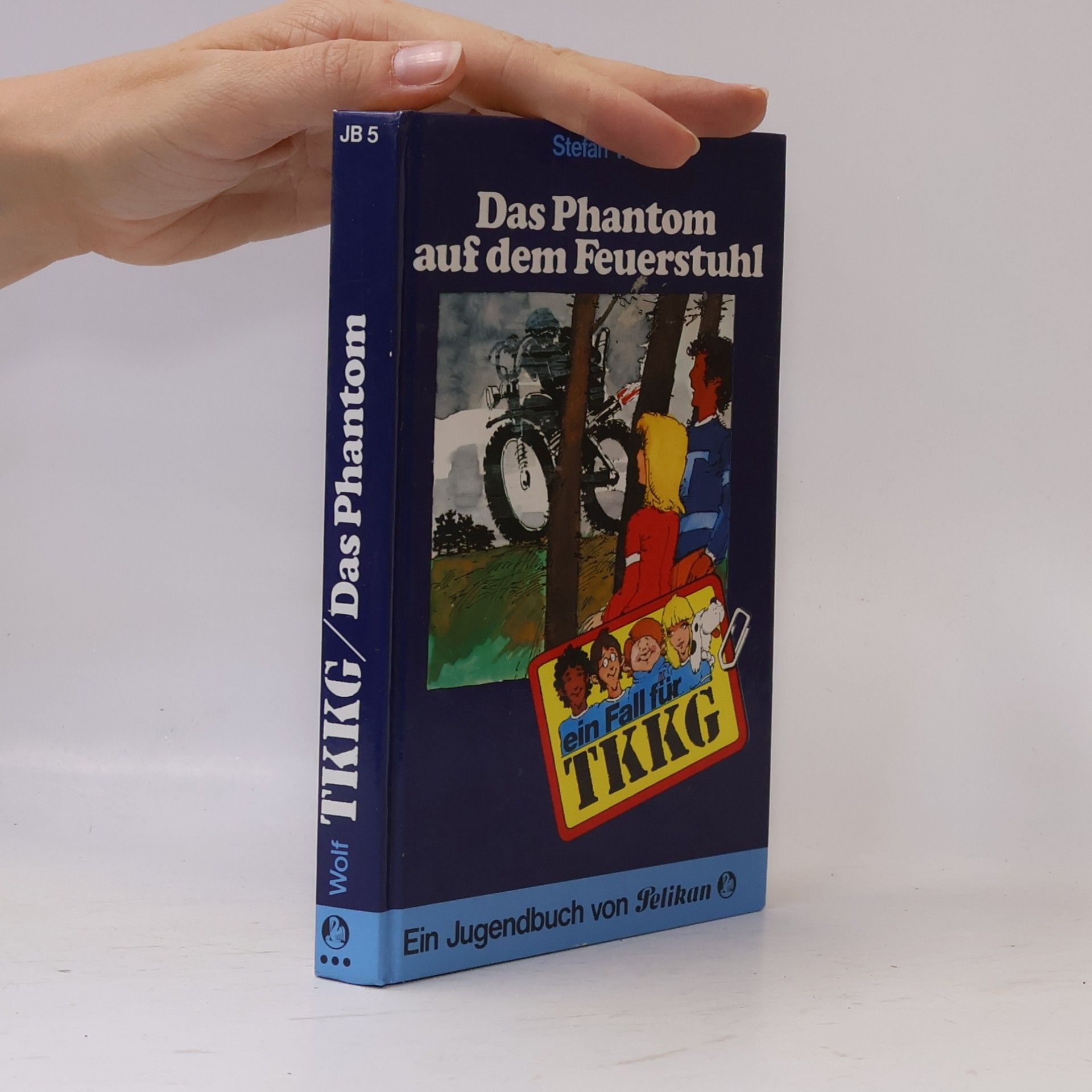 Stefan Wolf Das Phantom auf dem Feuerstuhl