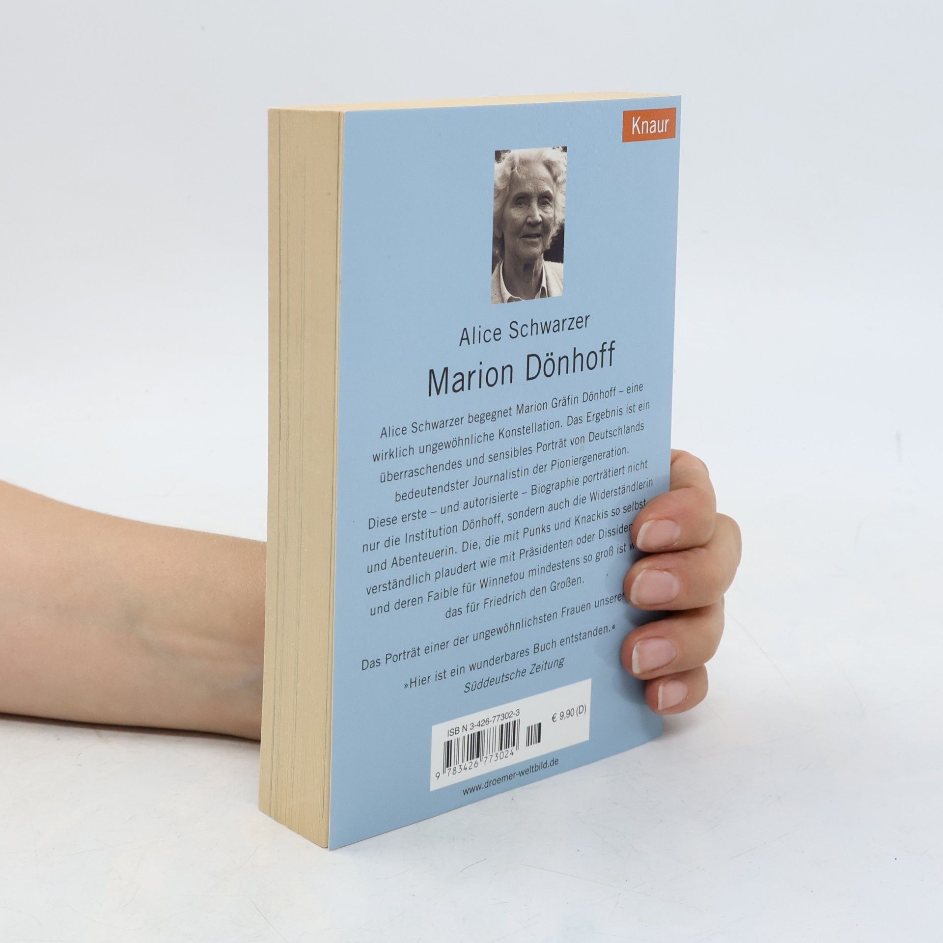 Alice Schwarzer Marion Dönhoff. Ein widerständiges Leben
