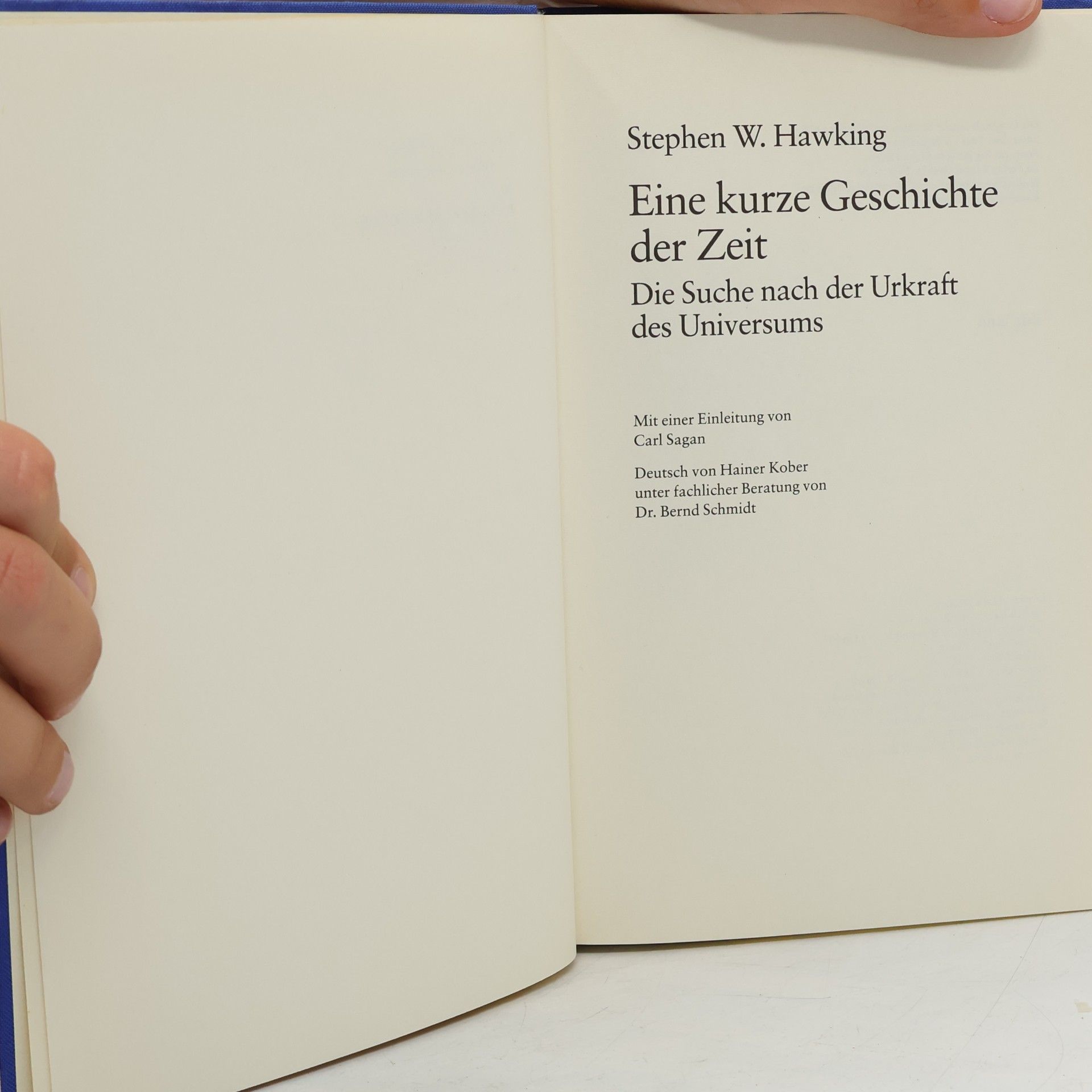 Stephen Hawking Der Zeit. Eine Kurze Geschichte