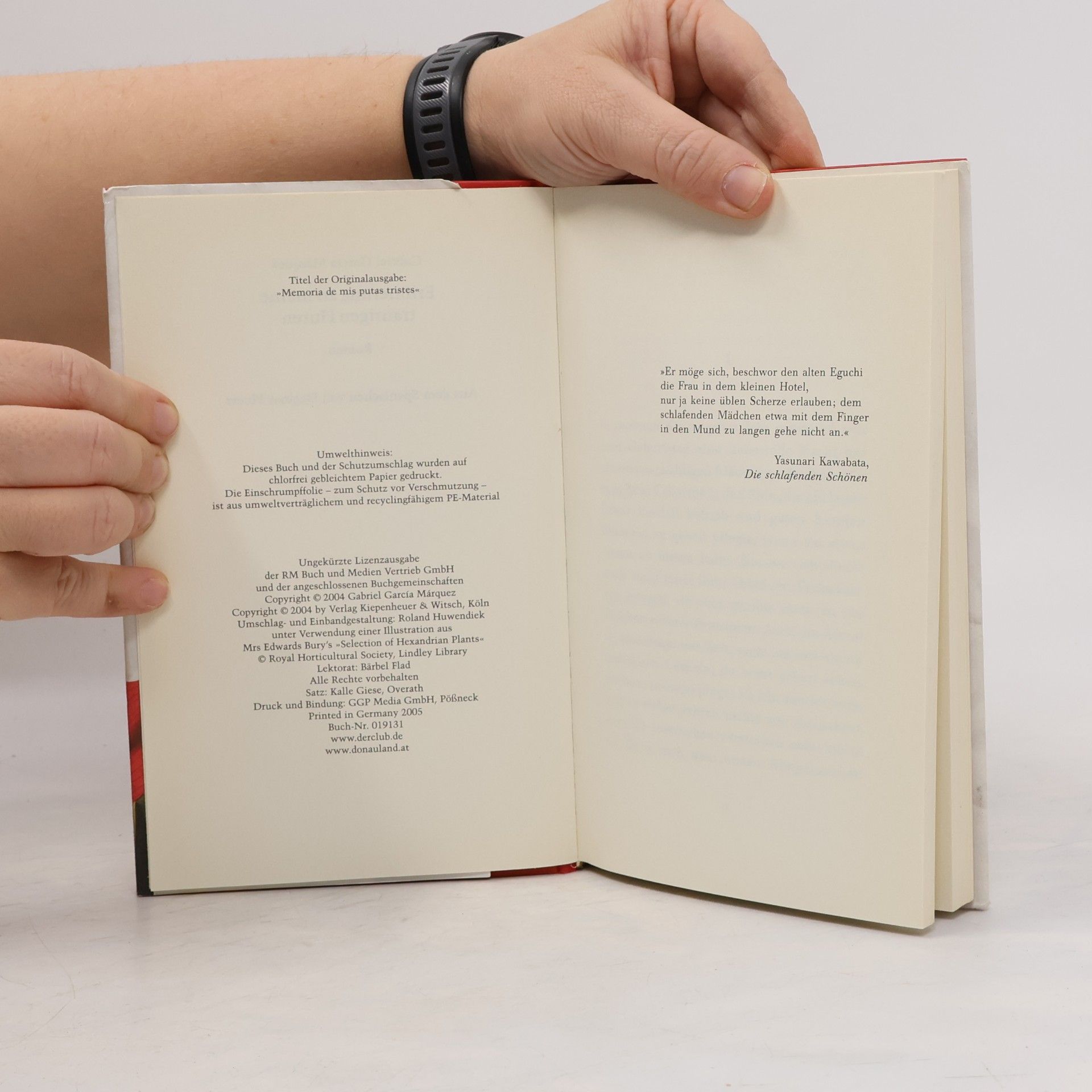 Gabriel García Márquez Erinnerung an meine traurigen Huren
