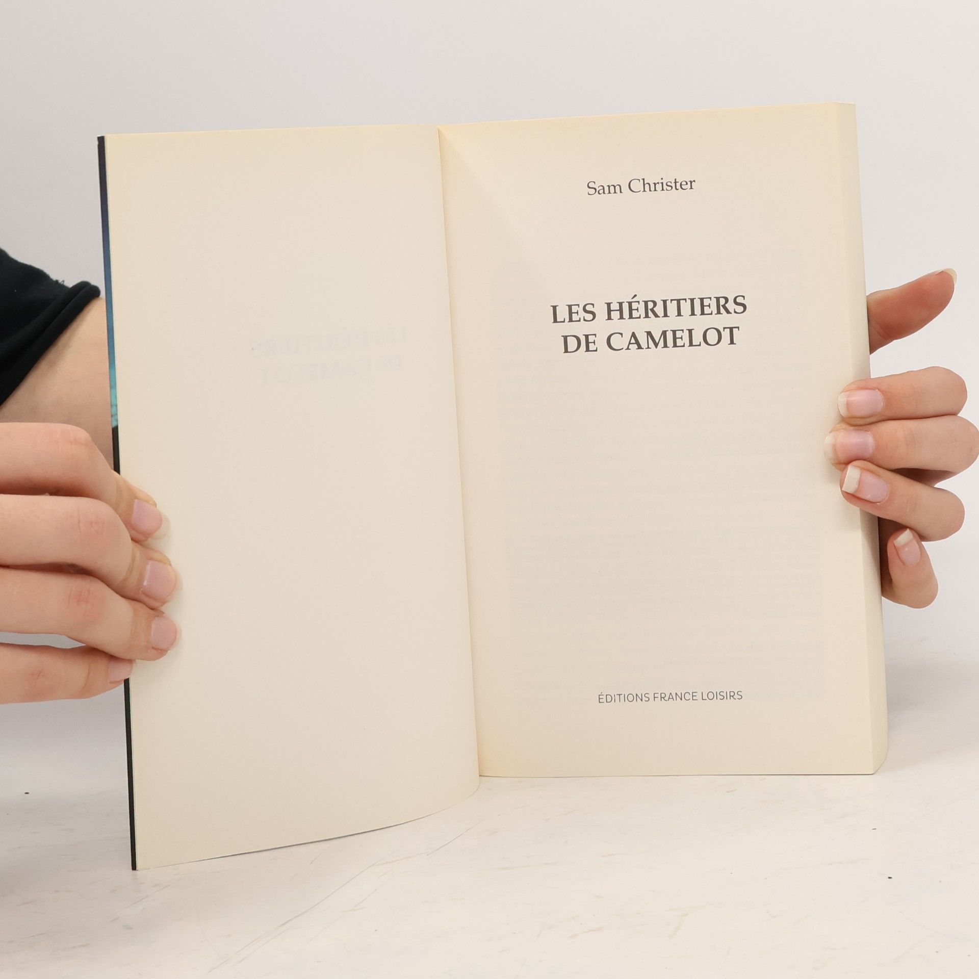 Sam Christer Les héritiers de Camelot